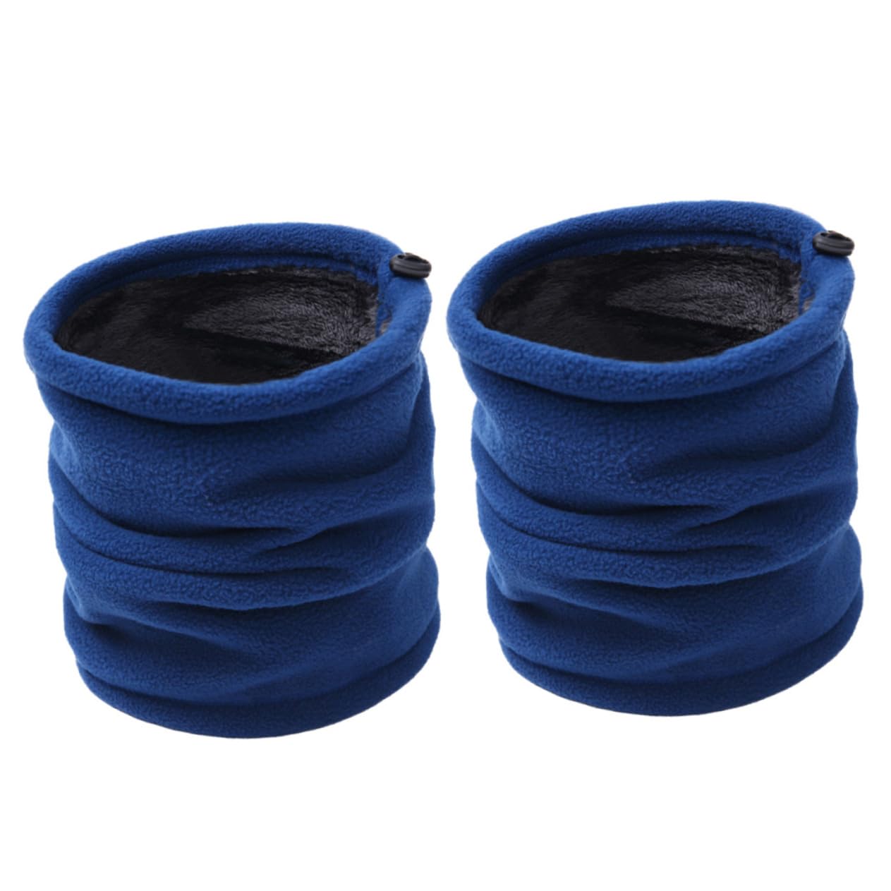 BESPORTBLE Warm Neck Warmer Set 2pcs Winter Circular Scarf Collar Scarf Soft Fleece