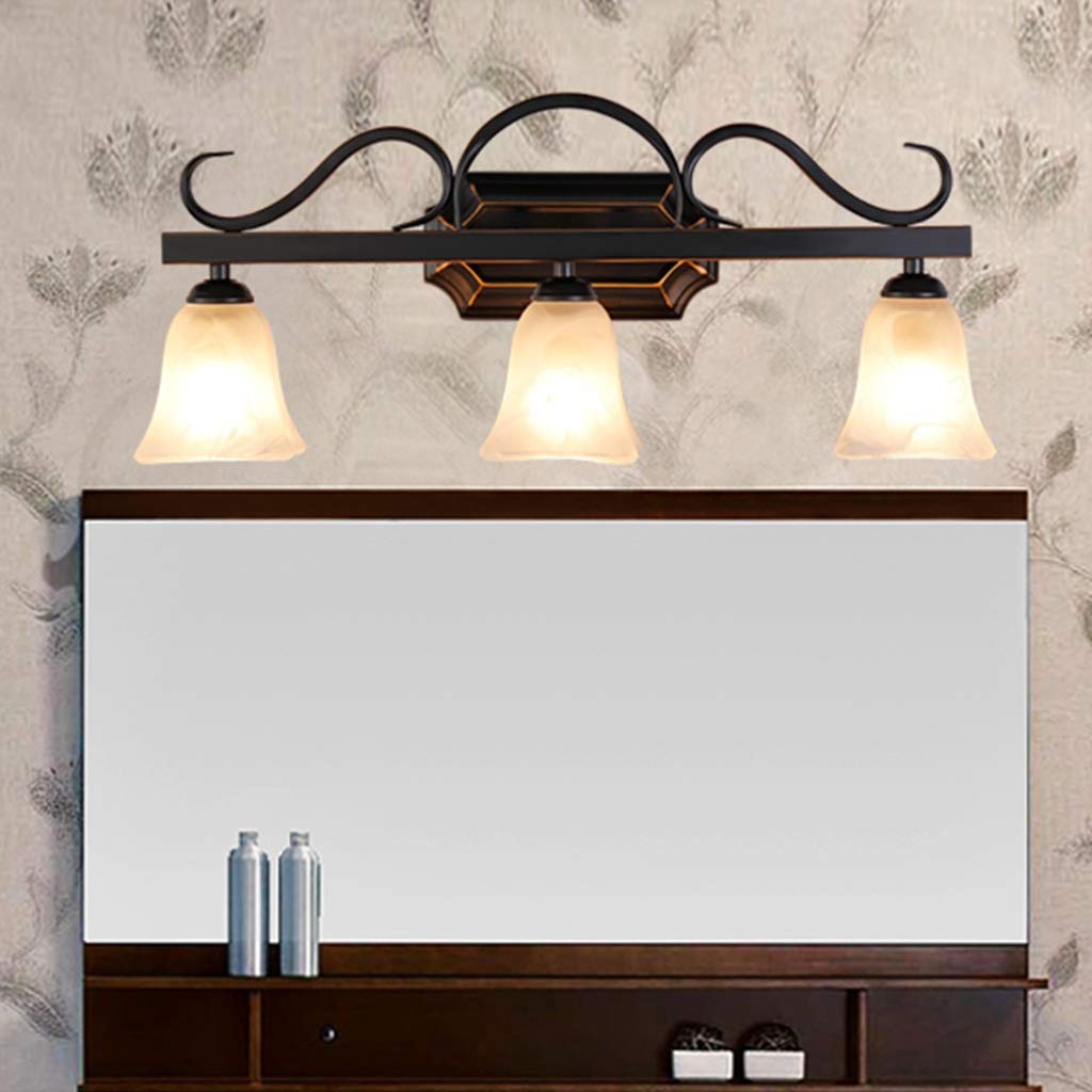 HSF luci sopra Lo Specchio LED Specchio Luce Faro del Faro dello Specchio del Bagno Leggero del Water Dressing toletta luci sopra Lo Specchio (Color : Warm Light, Size : 35cm)