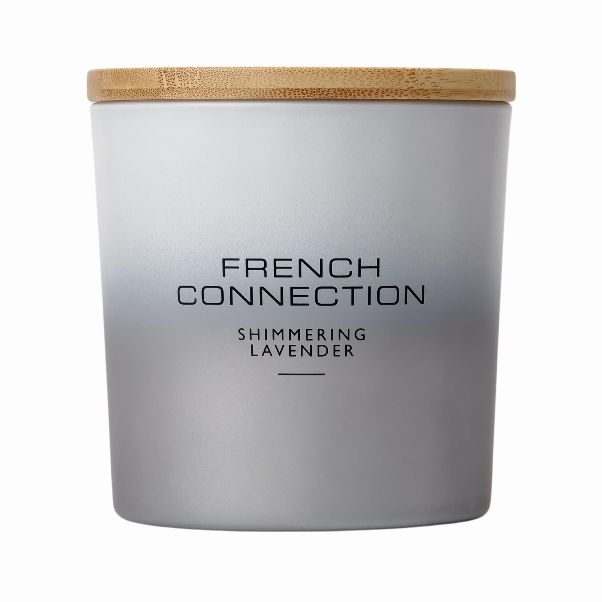 French Connection Women's Purple,Grey,Copper Ombre Collection Scented Jar Candle | Premium Shea Butter Wax | Candles Gifts For | Aromatherapy Long Burning Candles, Large,