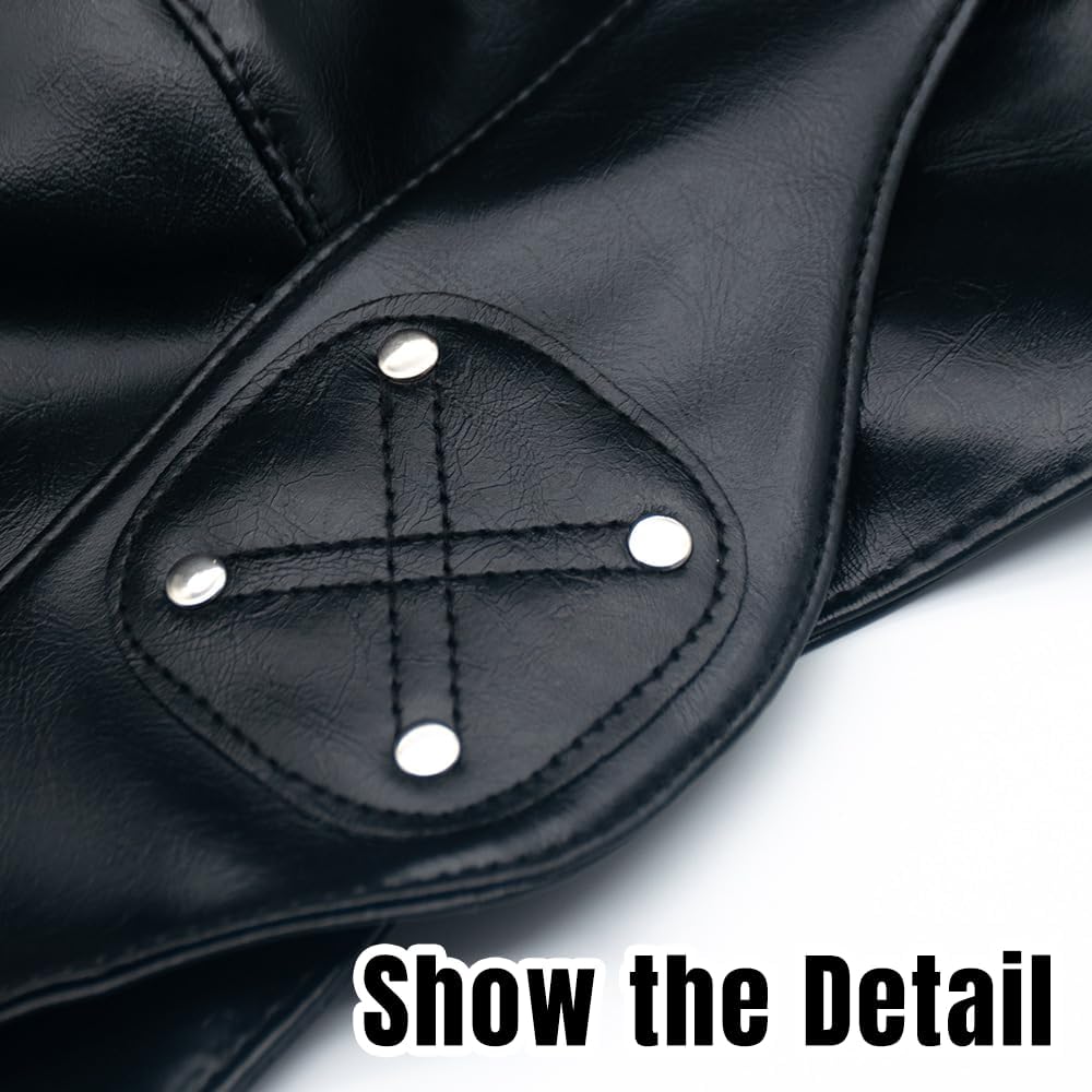 Bulex Halloween Ghoul Mask Manga Cosplay Mask Tokyo Japan Anime Zipper PU Reusable Carnival Themed Party Prop