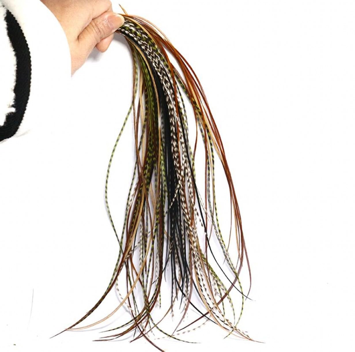 ドライフライハックル ブロンズ WHITING ホワイティング ドライフライ