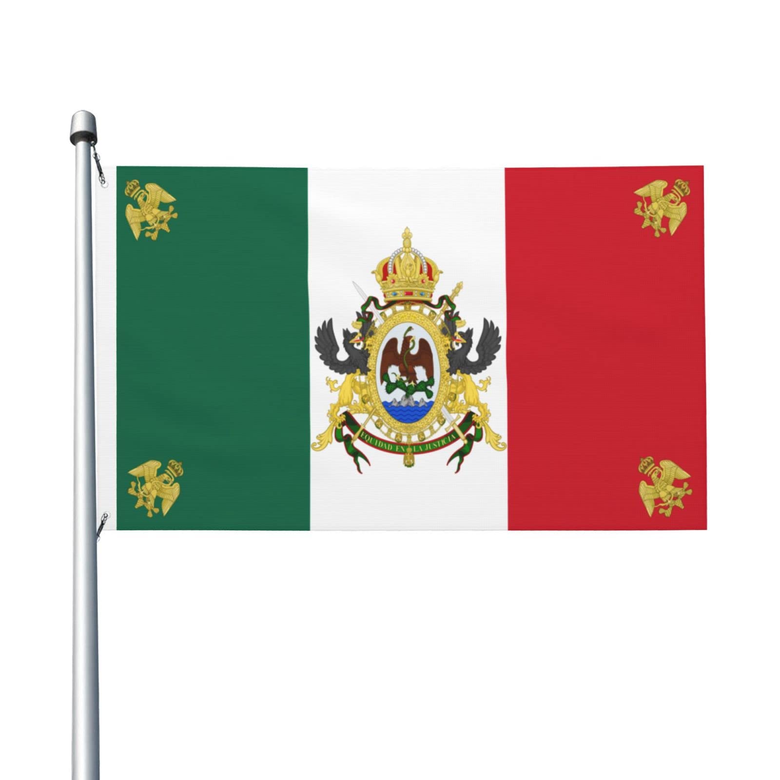 Mexiko Flagge, 90 X 150 Cm – UV-beständiges Banner Für Innen Und Außen