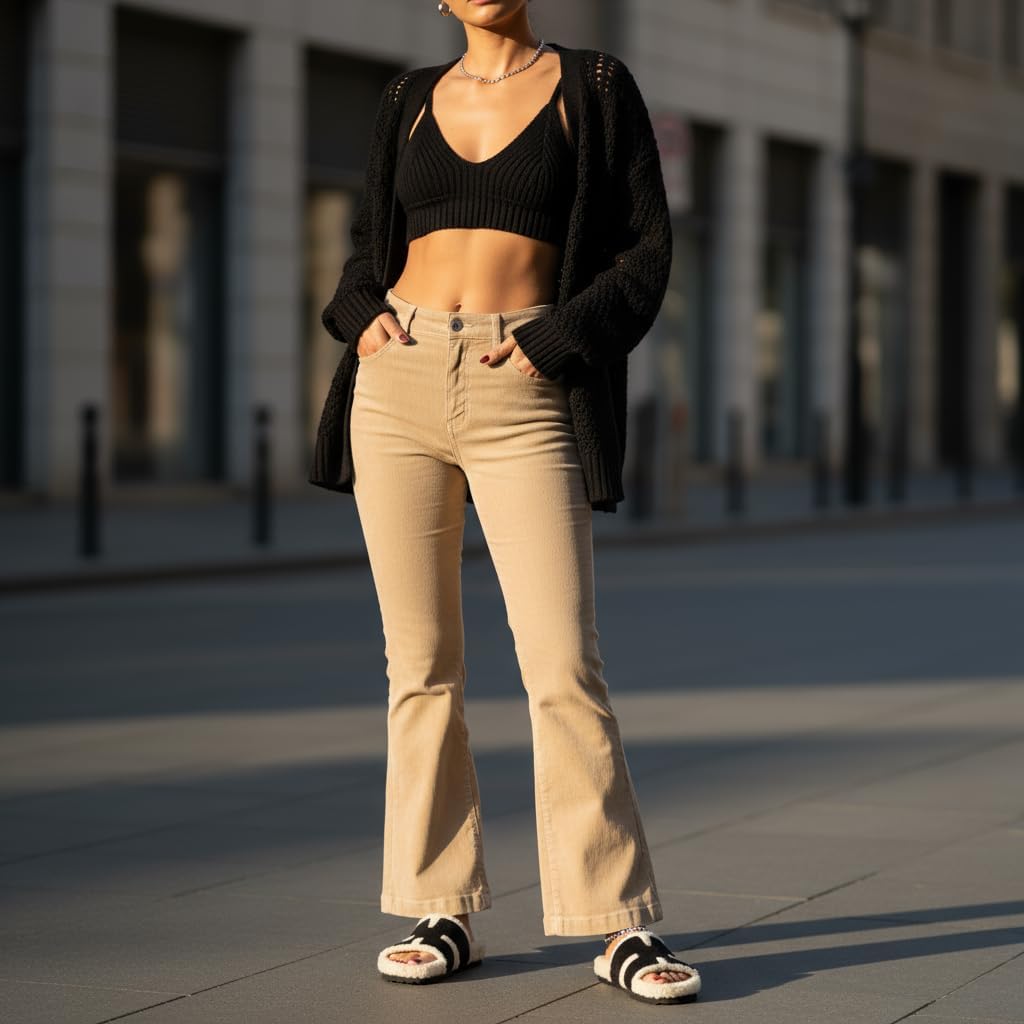 CUSHIONAIRE Cuddle Fur Slippers for Women Faux Shearling Slide Sandal +Memory Foam, Wide Widths Available