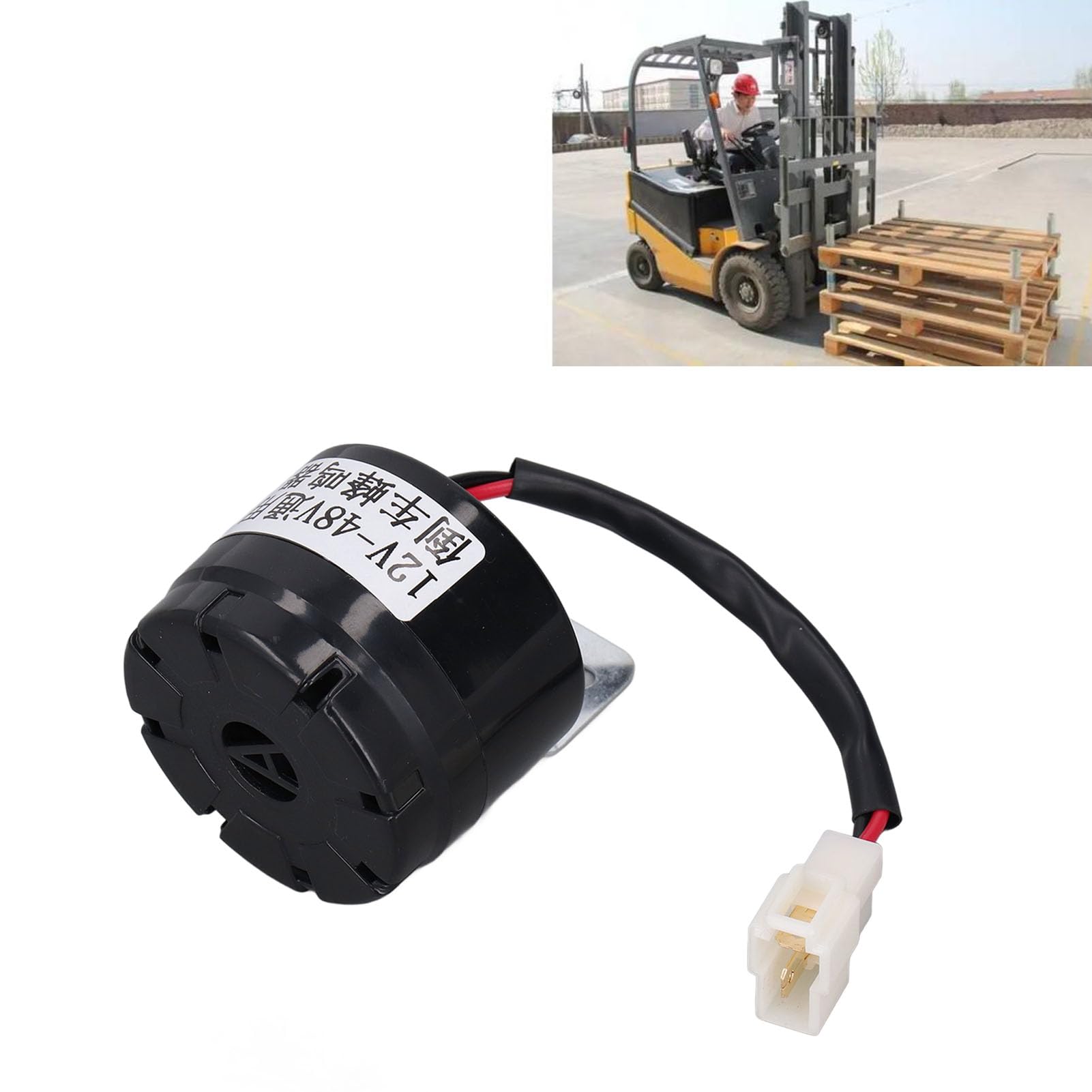 TOPBATHY Avvisatore Acustico Retromarcia 12V Con 6 Toni – Sirena Per Camion E Veicoli Commerciali