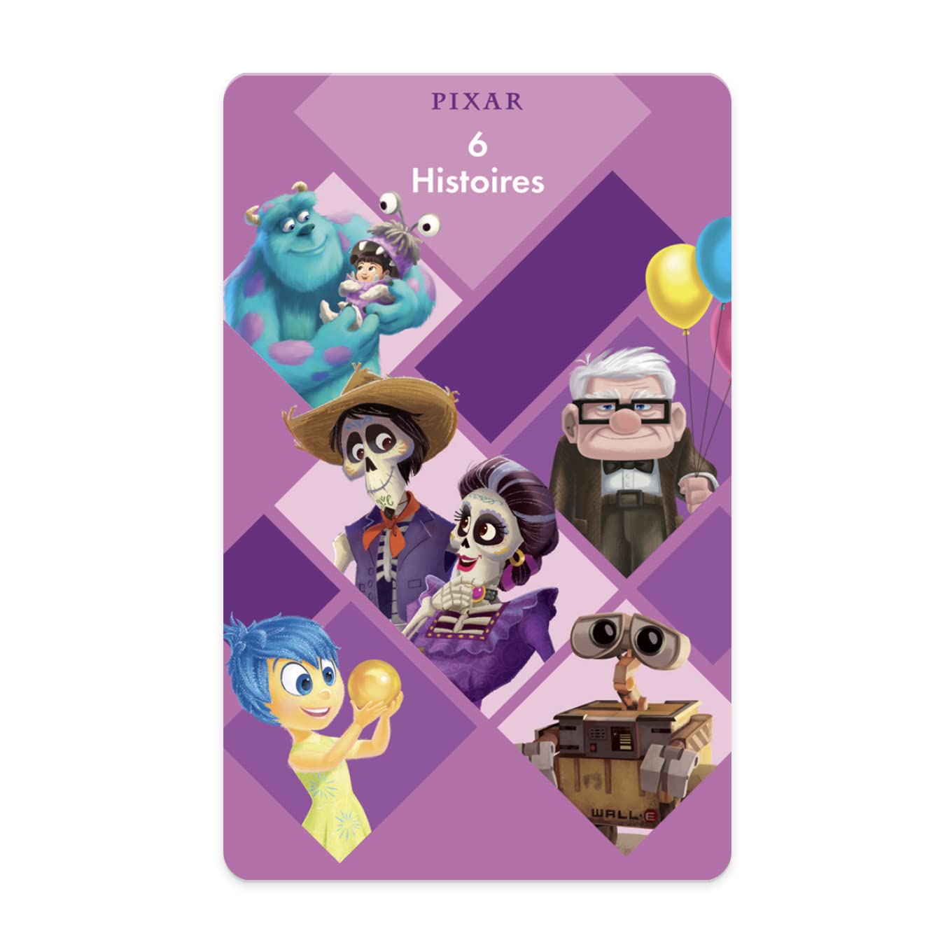 Yoto - Disney Pixar les histoires des films, livre audio pour enfants en français à écouter sur conteuse et boîte à histoire pour enfant Yoto Player et Yoto Mini, premières histoires du soir 5 à 8 ans