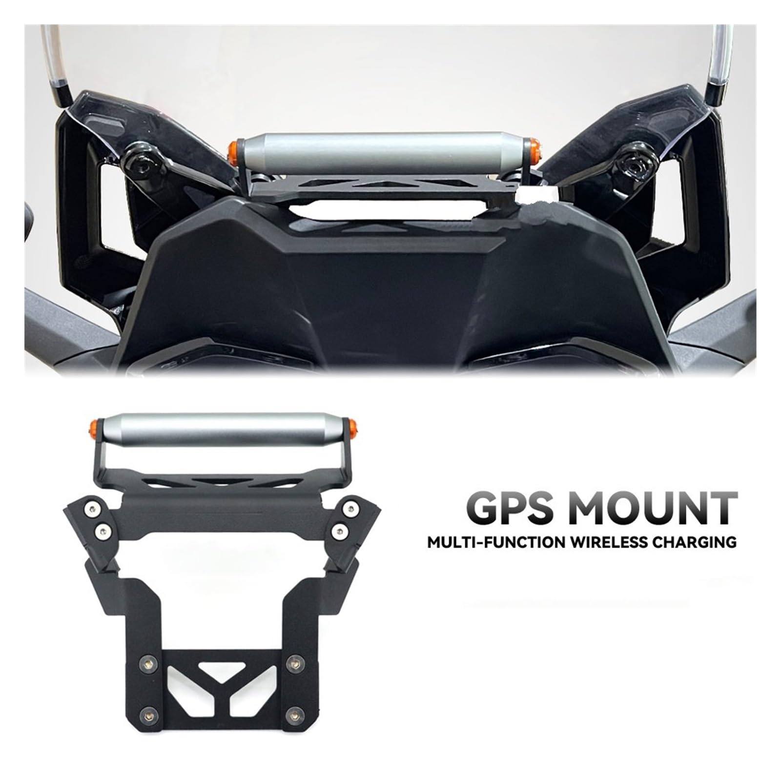 Supporto Navigazione Moto Supporto Del Basamento Telefono Staffa Telaio Moto GPS Di Montaggio Staffa Piastra Di Navigazione GPS Per ST1300 2002-2021 2022 2023 2024 GPS Staffa(Type b