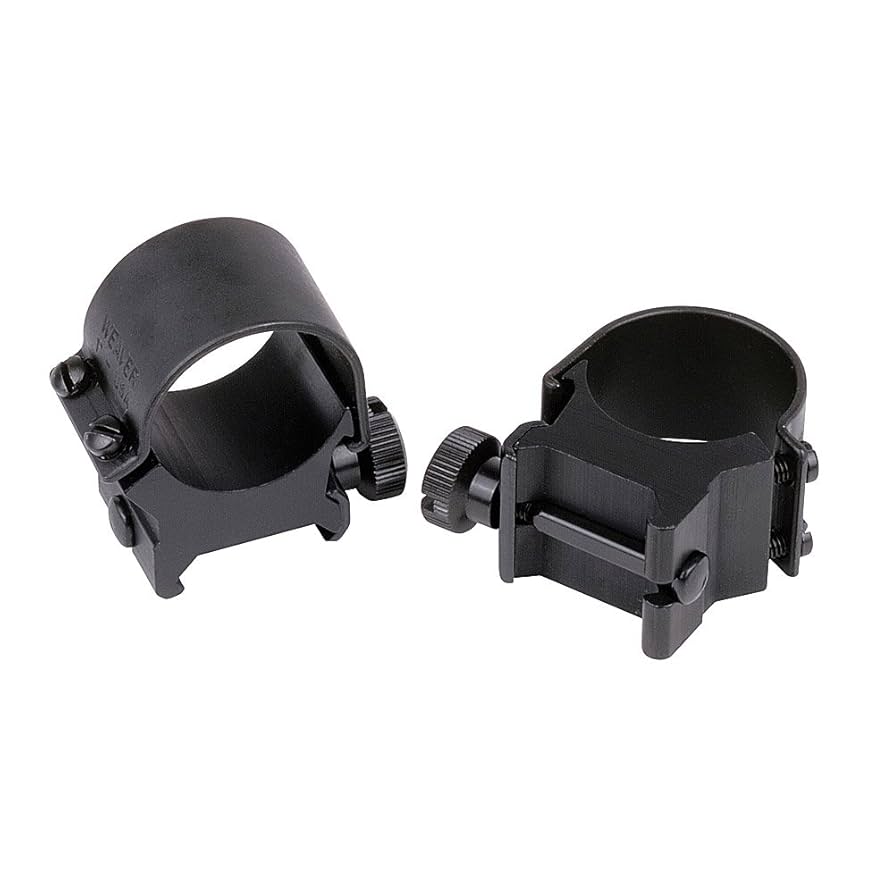 WEAVER■1インチ”MDEIUM マウントリング■ウィーバー 49046 Weaver Detachable Rings 49041, Medium, 1-Inch, Matte Black