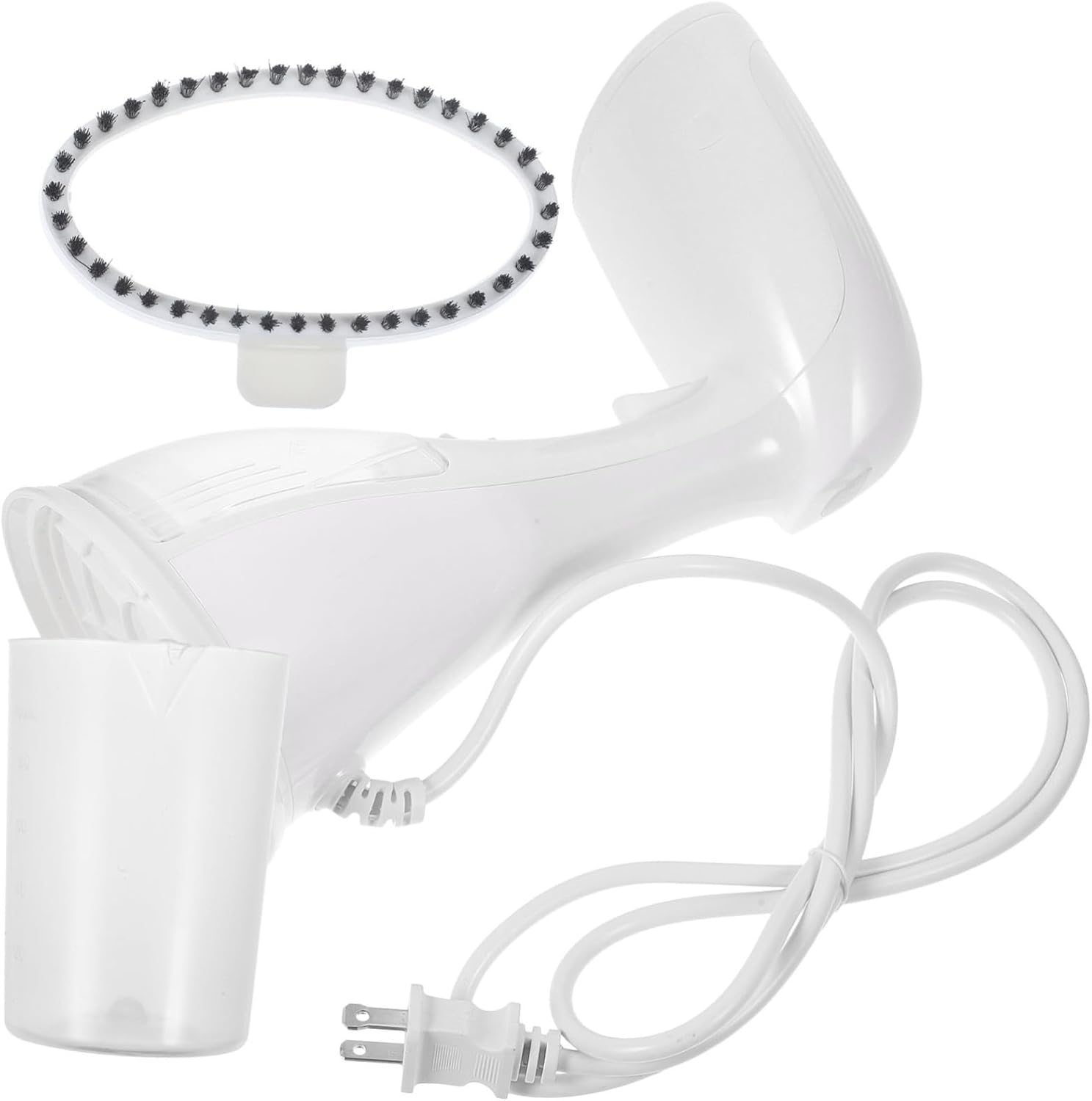 Portable Handheld Clothes Steamer Compact Travel Iron with Detachable Water Tank Continuous Steam for Quick Wrinkle Removal Safe for All Fabrics for Home and Travel