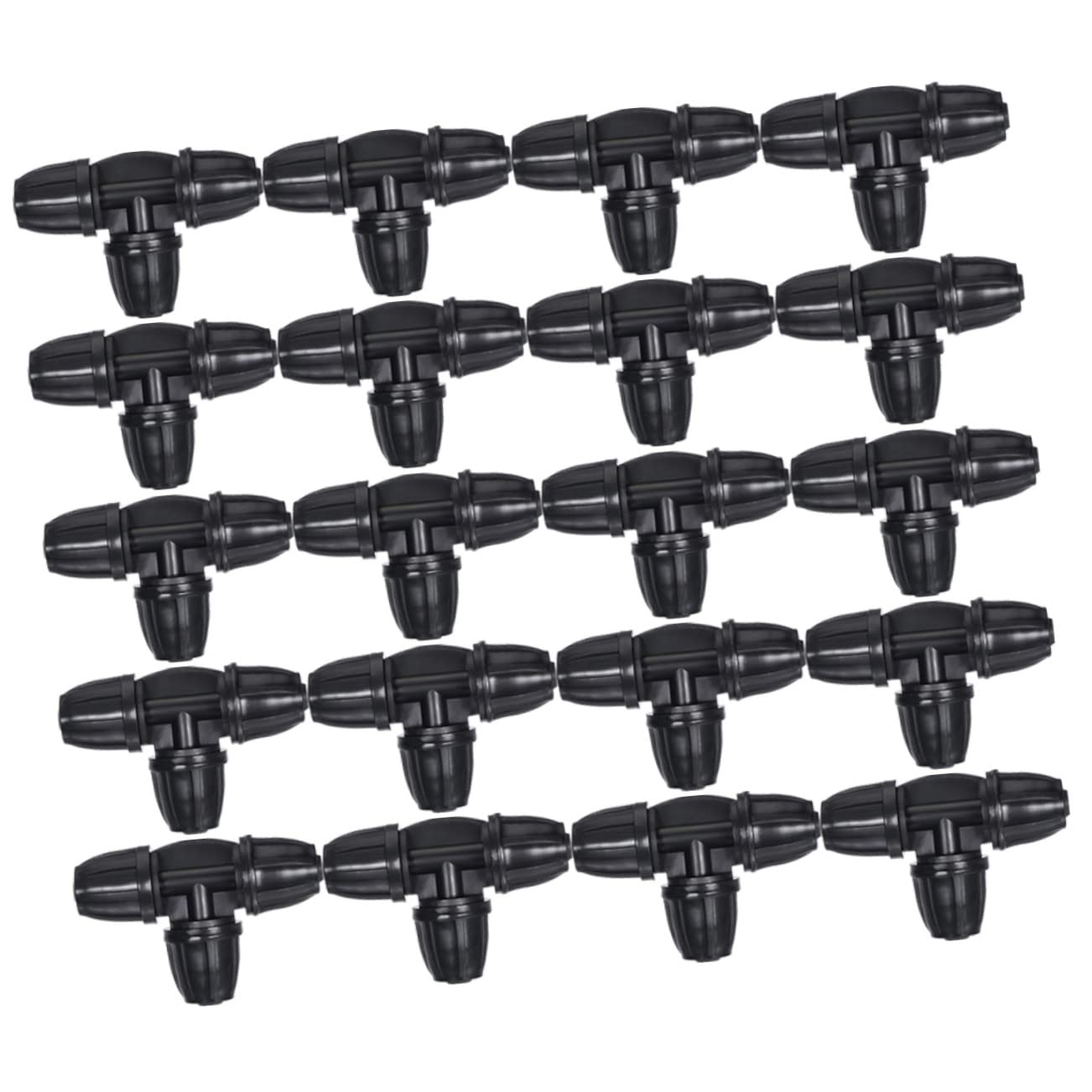 Conector de manguera, 60 piezas de riego por goteo Junta en T Accesorios de riego por goteo Manguera Boquilla de goteo Kit de riego por goteo Accesorio de riego por goteo