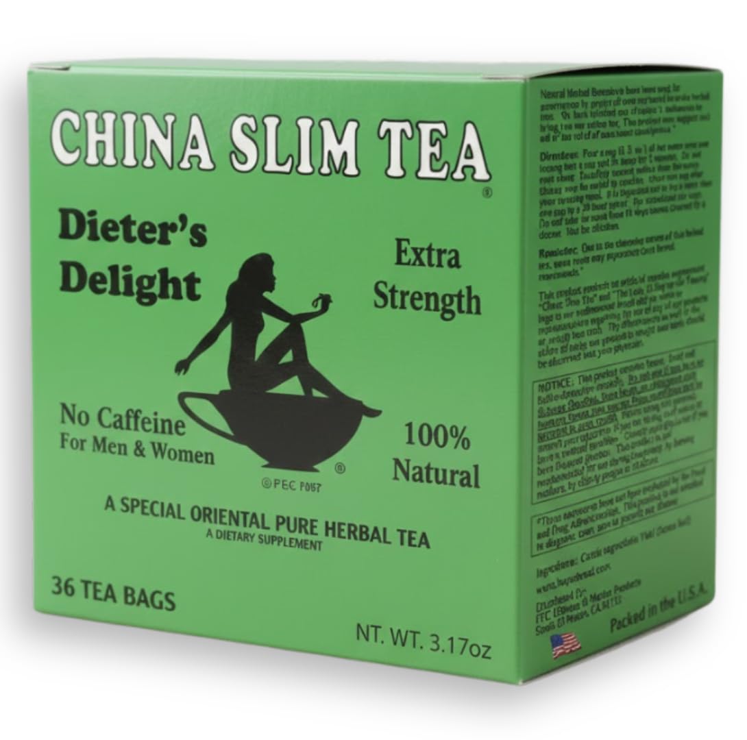 the teapot company China Slim Tea Dieter's Delight 36 Tea Bags NET WT 3.17 OZ (90 g)