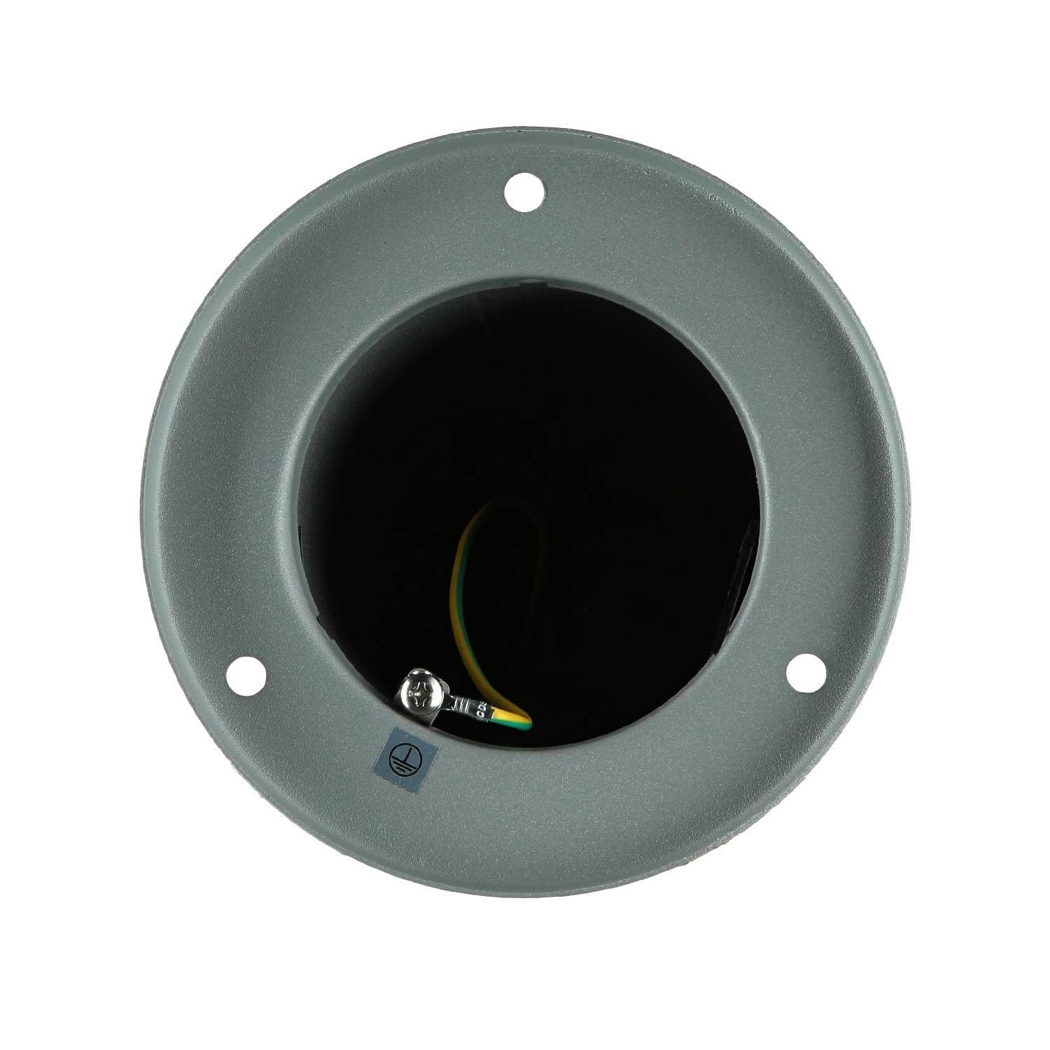 Lampione a paletto in alluminio pressofuso IP44 altezza 80 cm E27 grigio moderno lampada da vialetto luce da esterno illuminazione giardino