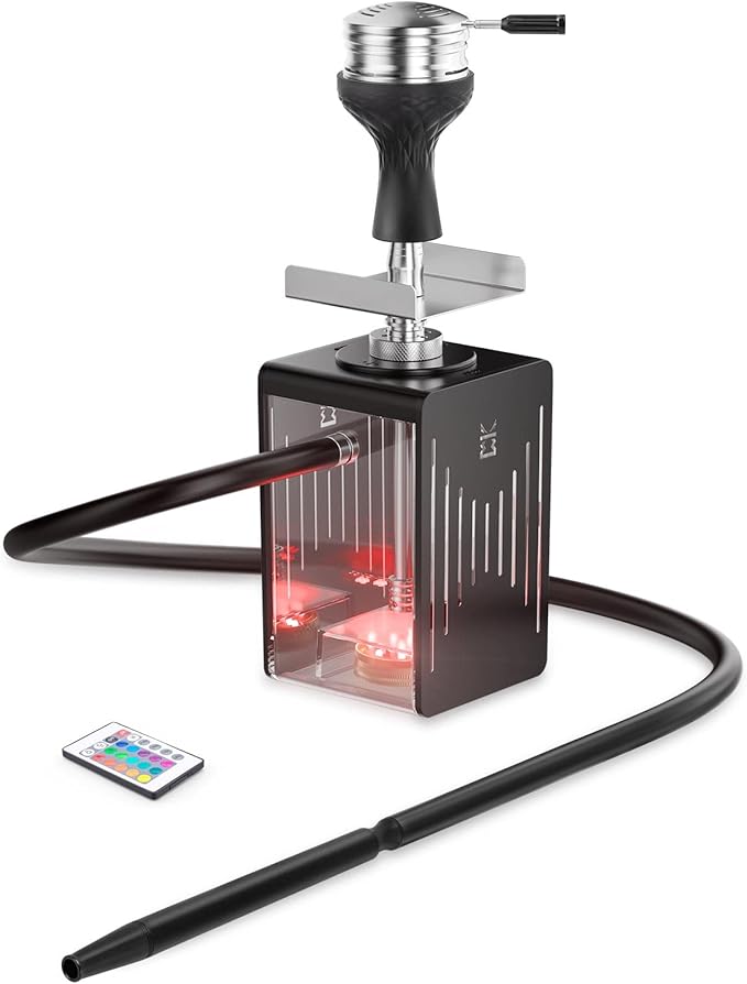 Hookah Complete Set with Everything Kitosun Portable