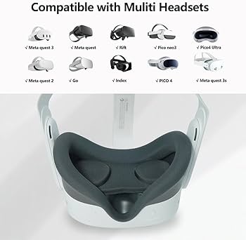 Amazon | Meta Quest 3S 対応 シリコンケース セット,2コントローラー