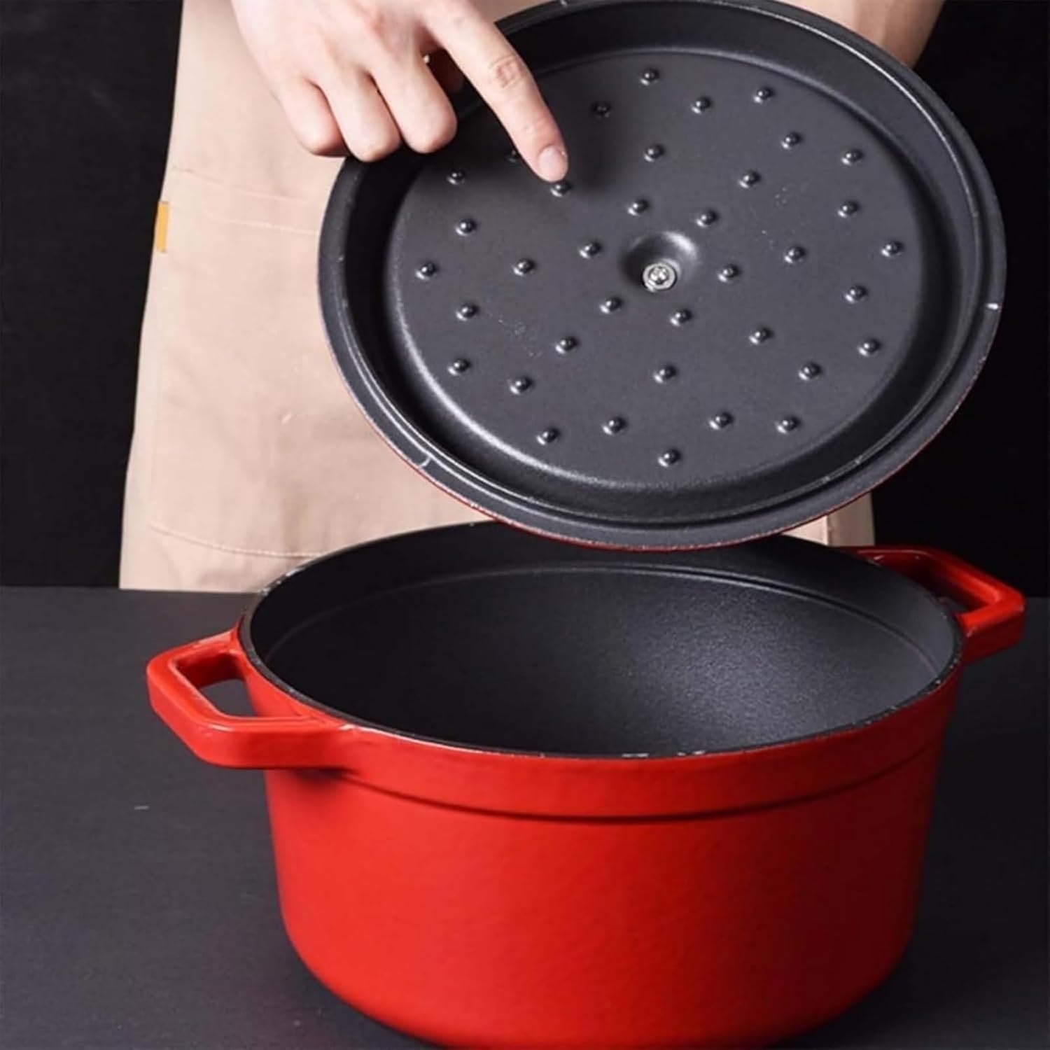 アルミ製両手鍋 36cm ハンマー仕上げ 茂作製 アルミ製両手鍋 ハンマー