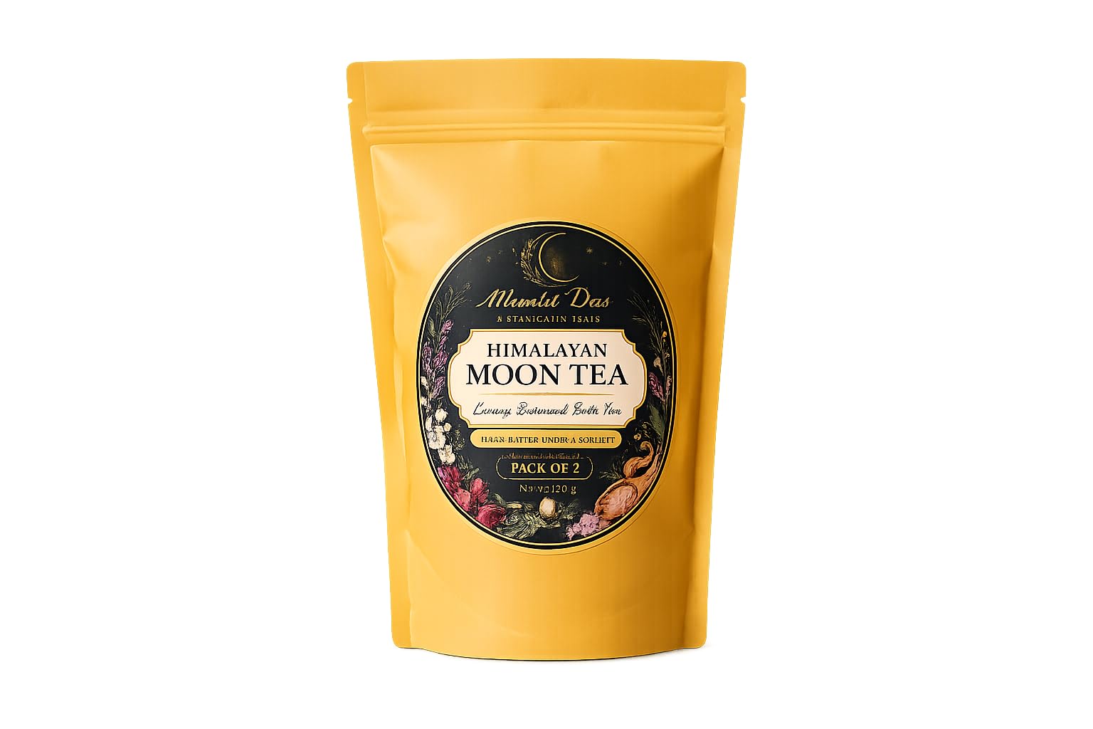 Himalayan Moon Tea Botanical Bath Tea with Himalayan Pink Salt, Colloidal Oats, Rose, Lavender, Chamomile & Essential Oils | Luxury Spa Bath Soak for Relaxation & Skin Nourishment | Pack of 2-image-43