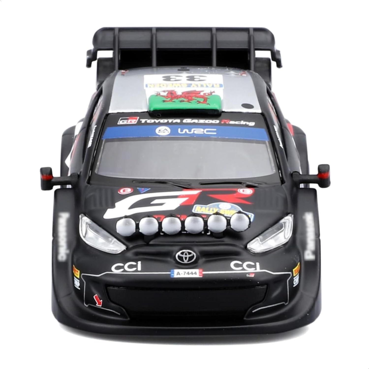 ミニカー TOYOTA GAZOO Racing GR YARIS Rally 1 Toyota Gazoo Racing WRC Yaris Rally 1 Hybrid, 1:43 Scale Diecast