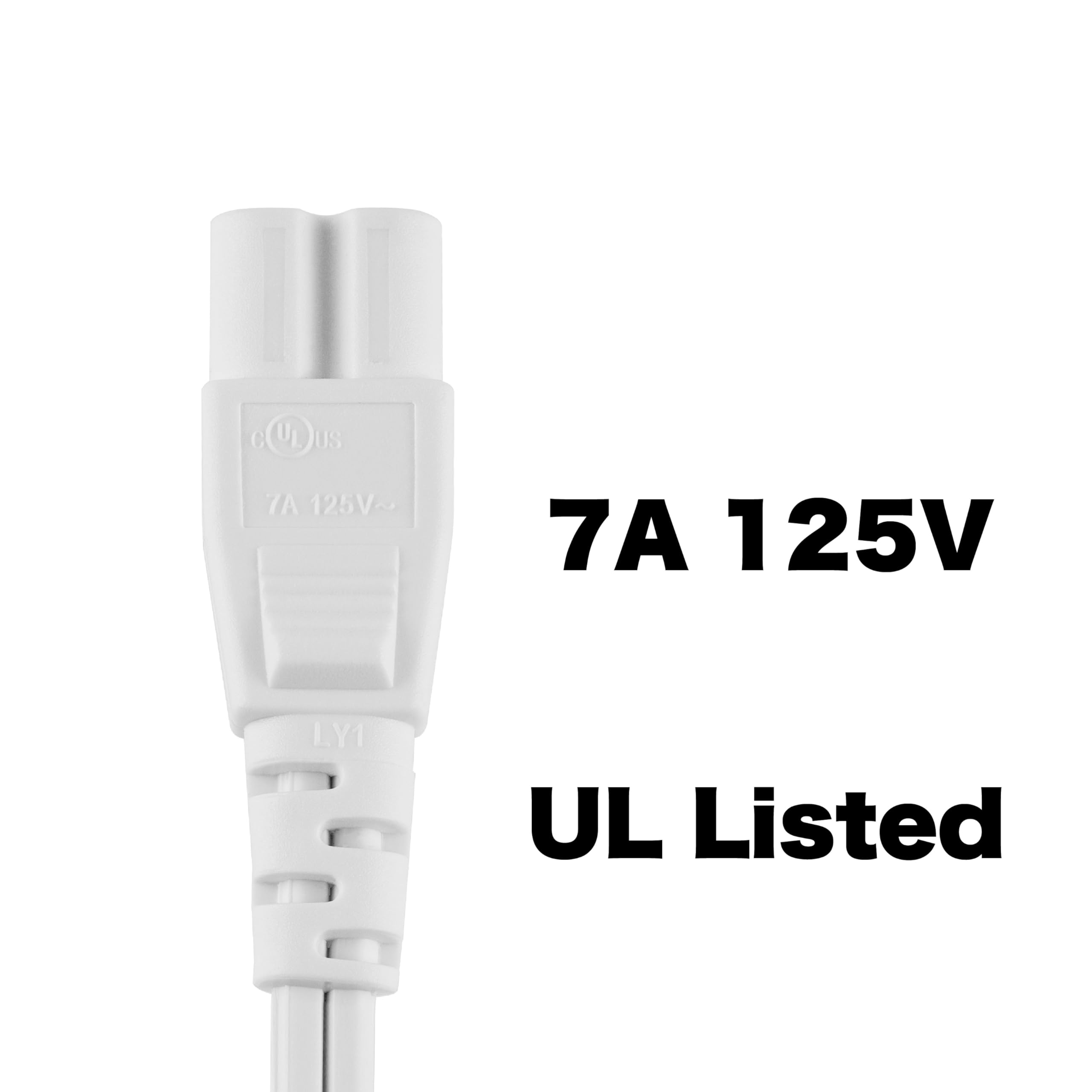 Amazon | NEMA 1-15P - IEC320 C7 電源ケーブル PS5 & PS4用 2プロング
