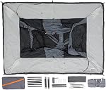 CORE Large Multi Room Tent for Family with Full Rainfly for Weather and Storage for Camping Accessories | Portable Huge Tent with Carry Bag for Outdoor Car Camping | with Full Rainfly