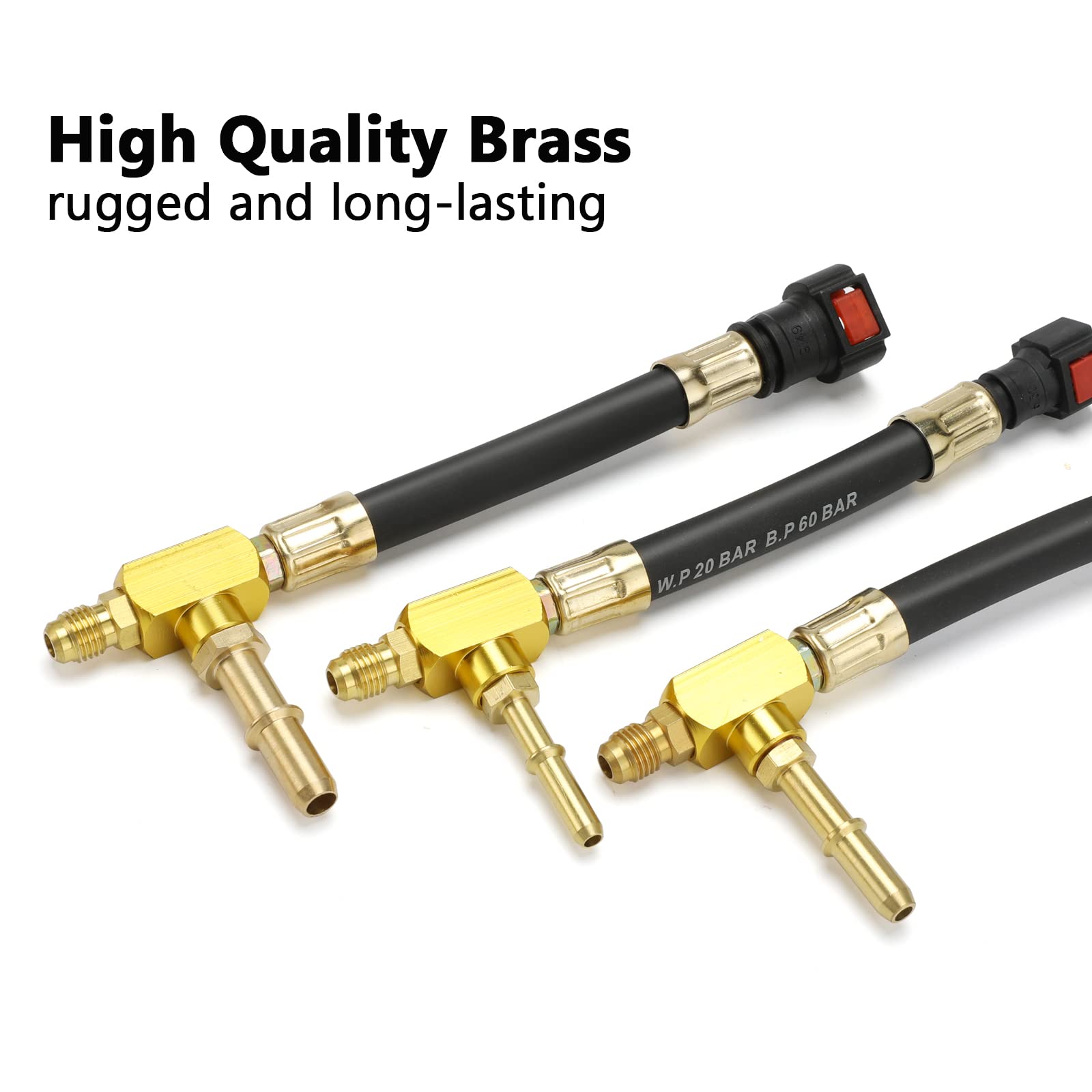 BETOOLL Fuel Pressure Test Kit 0100PSI