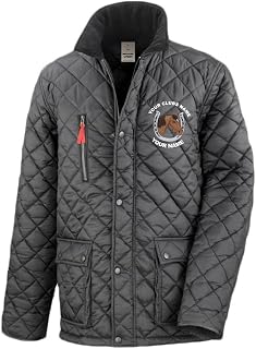 swagwear Embroidered Equestrian Unisex Personalised Cross Country Horse Riding Cheltenham Gold Jacket 2 Colours