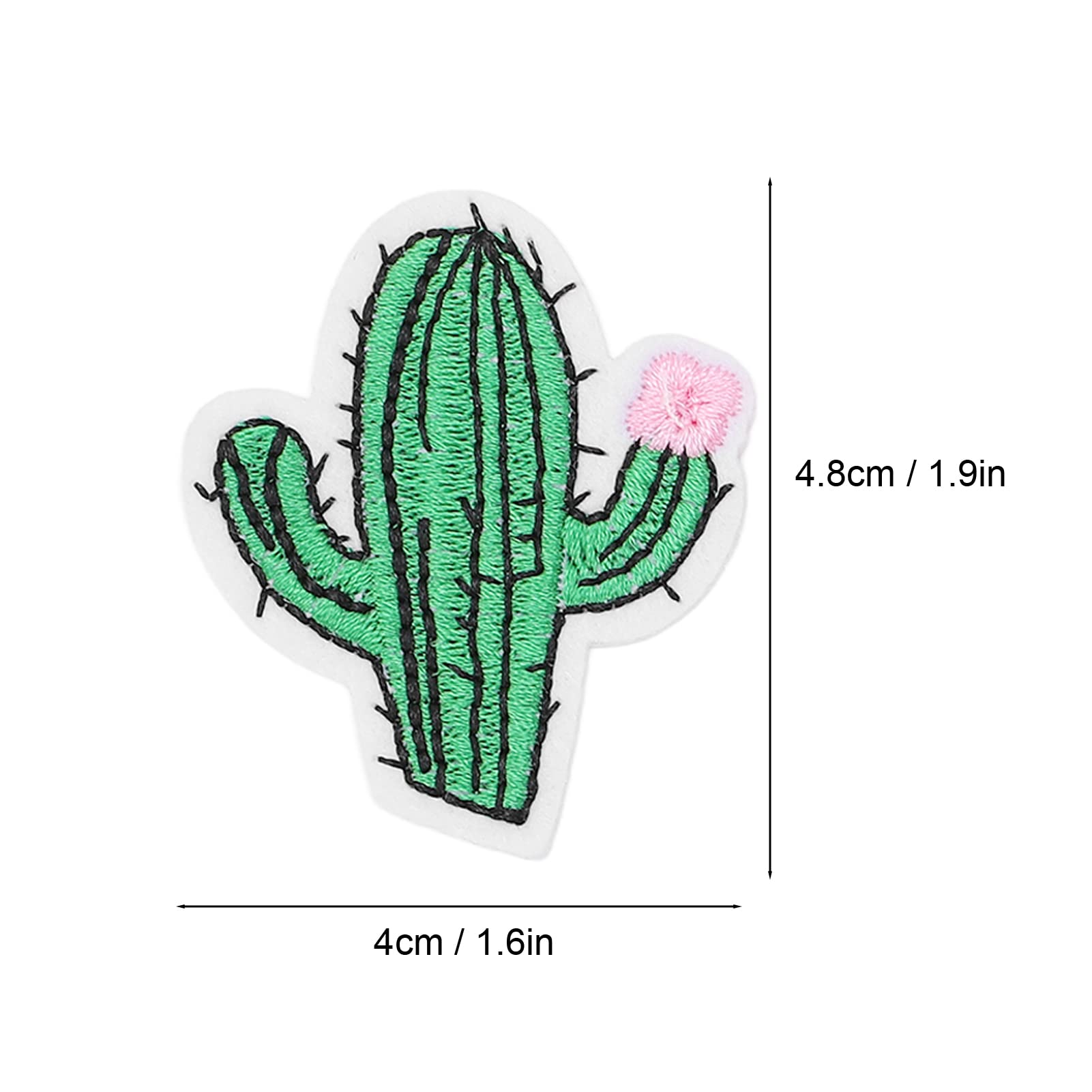 Amazon.com: 6PCS Kid Embroidered Patches Cactus Sew on Iron on Patch  Applique Clothes Dress Hat Jeans Sewing Flowers Applique, Iron Patches for  Clothing : Arts, Crafts & Sewing