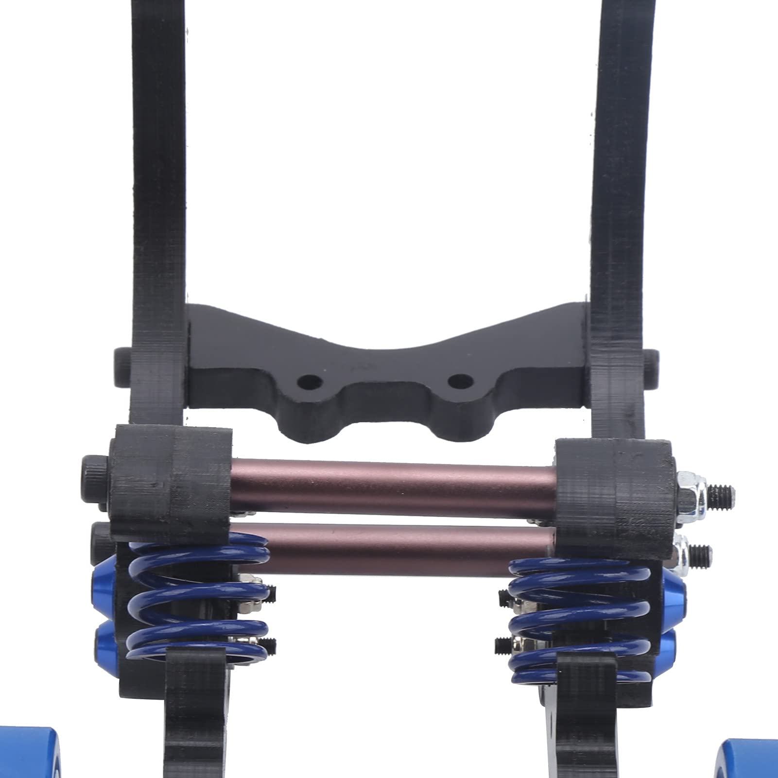 RC cztery koła sprężynowe koło HeadUp wysokiej jakości trwałe części zamienne do TRAXXAS XMAXX 1/5 RC Trucks metalowy plastik 150mm 435g (Niebieski)