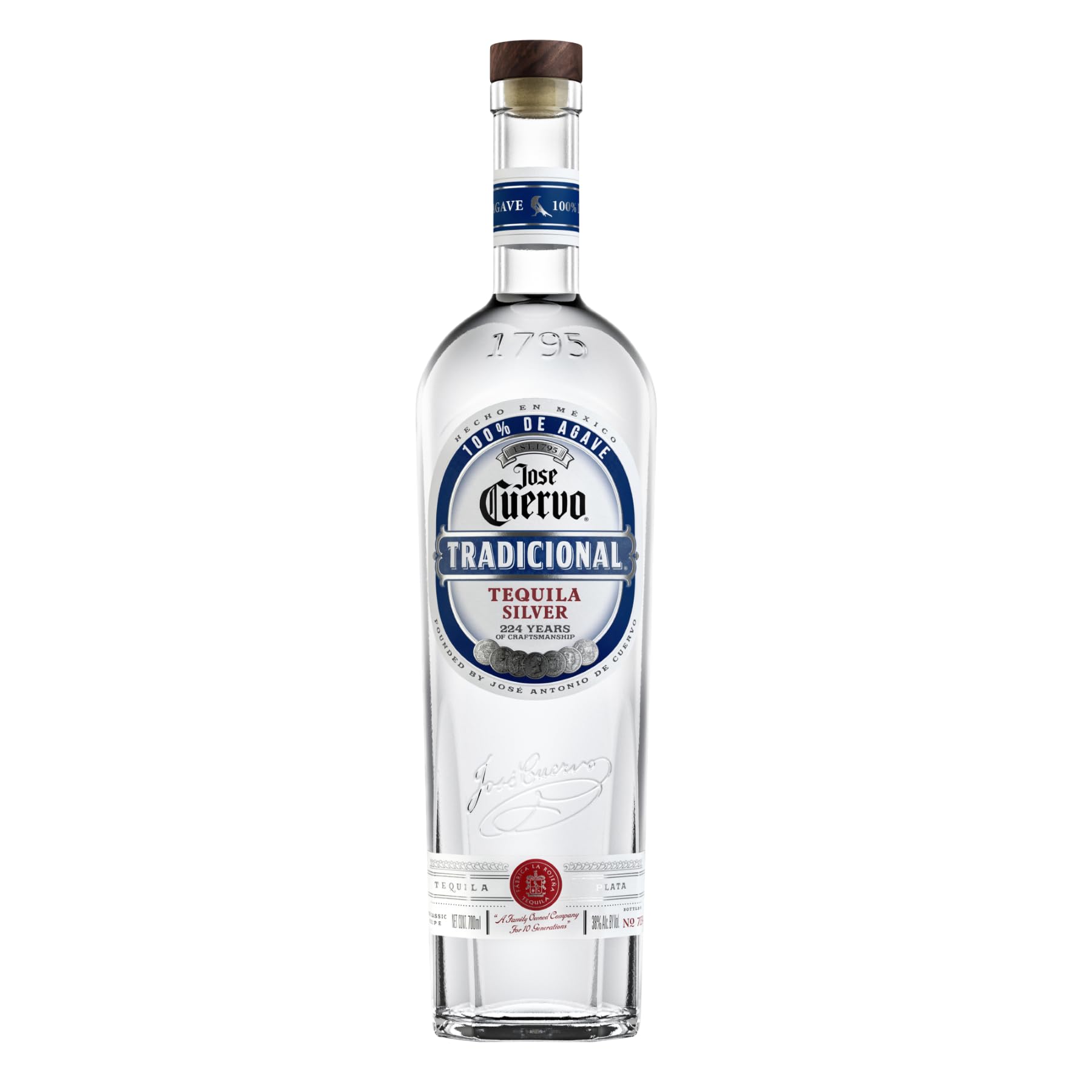 Jose Cuervo Tradicional Silver Tequila (1 x 0.7 l)