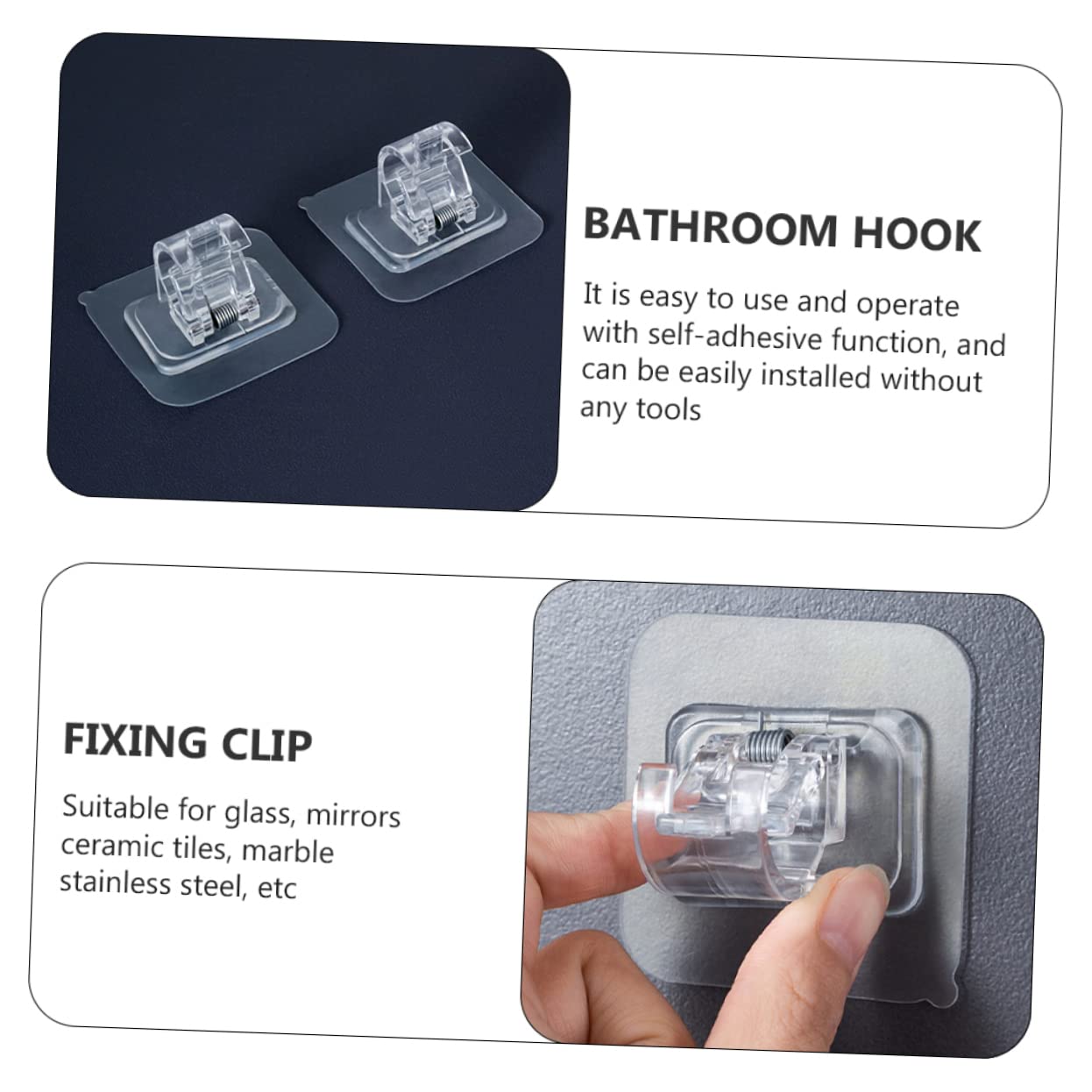 Soporte De Barra De Cortina De Madera Holibanna – Montaje En Pared, Ideal Para Baños O Colgar Toallas