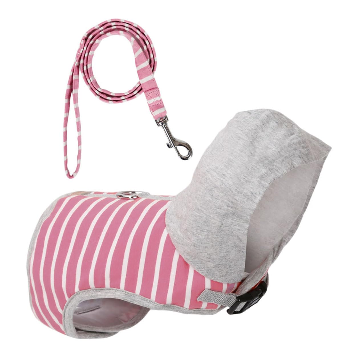 CIYODO Pet Harness Leash Set Breathable Vest Harness for Walking Long Leash Clip for Cat