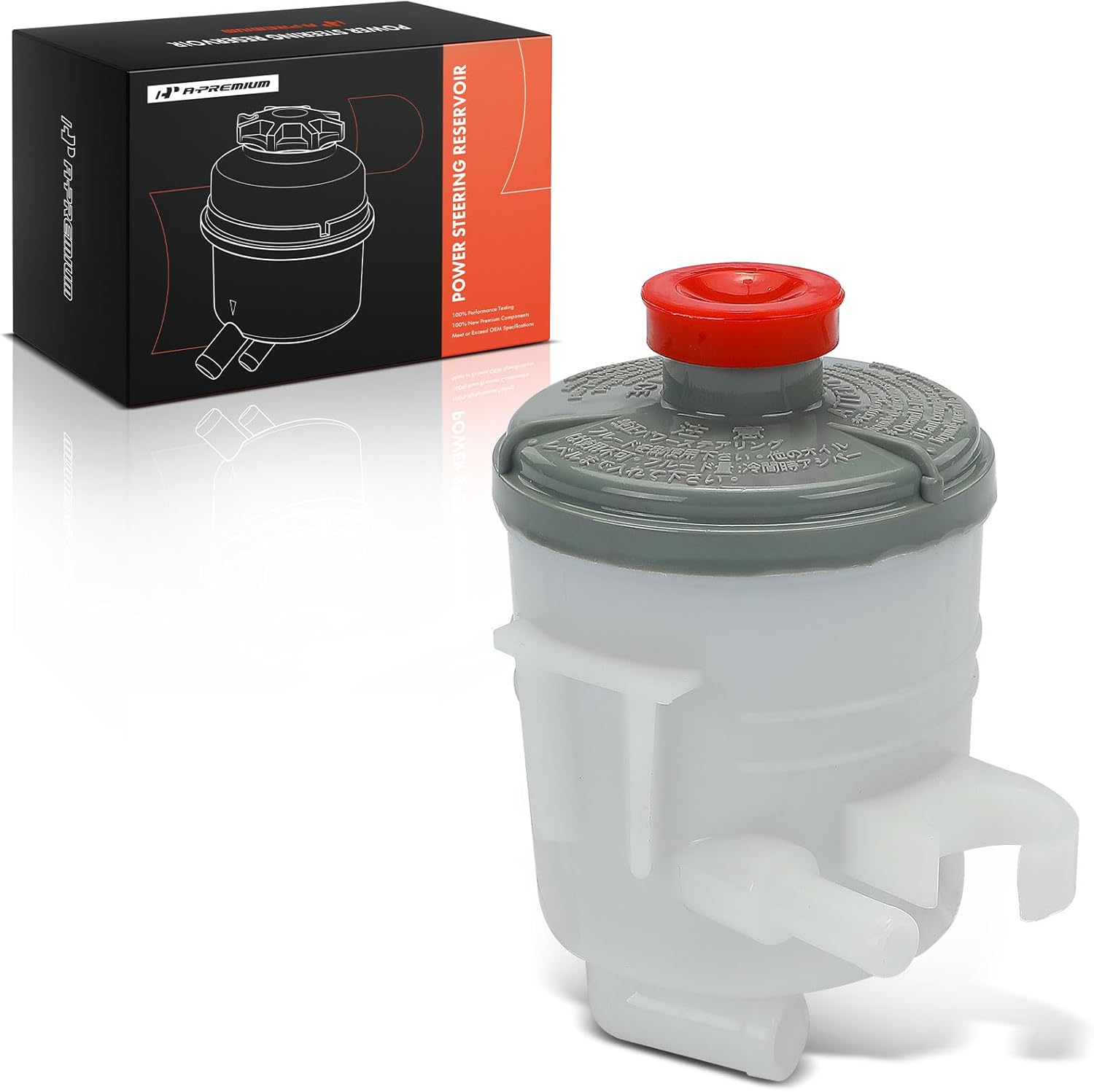 A-Premium Power Steering Reservoir/Tank with Cap Compatible with Acura RSX 2002 2003 2004 2005 2006, L4 2.0L