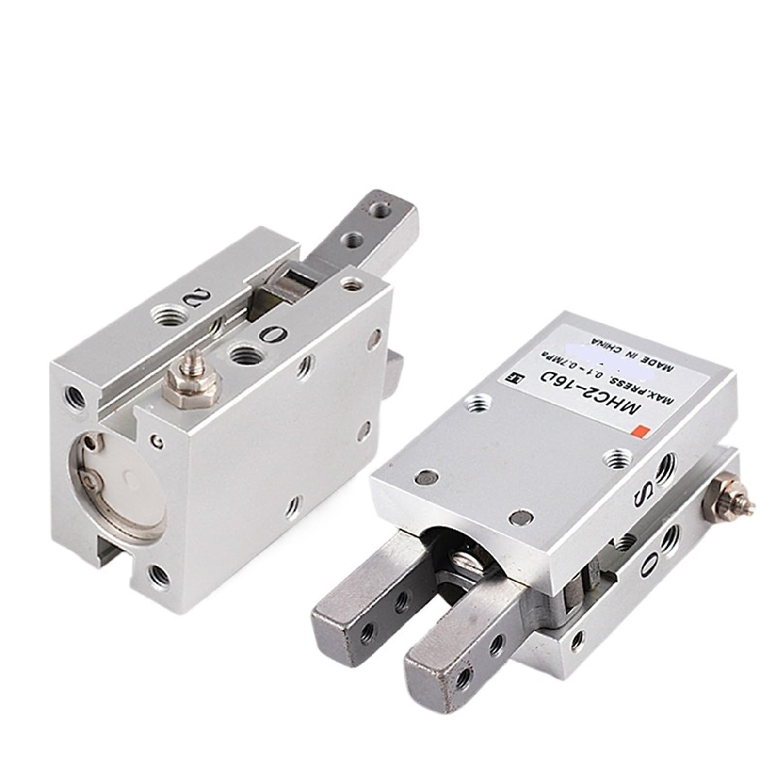 Pince pneumatique angulaire MHC2-10D évite les erreurs de pick-and-place