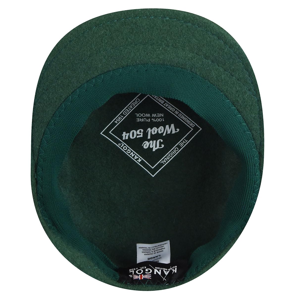 Kangol 504 Flexfit Mütze Flatcap Schirmmütze Herren Wollcap