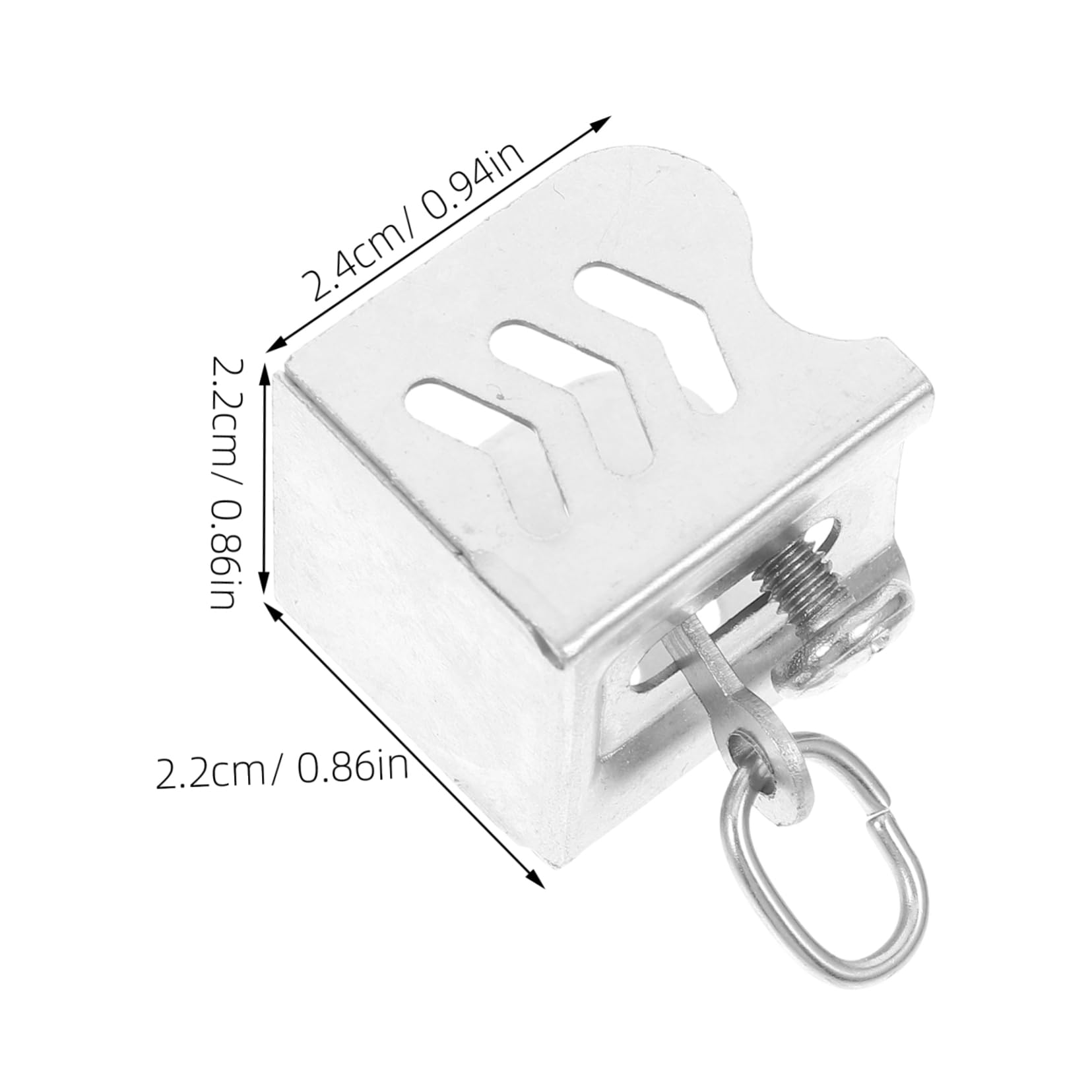 Vaguelly 12Pcs Curtain Track End Caps for Straight and Tracks Curtain Track Accessories for Easy Installation and Use