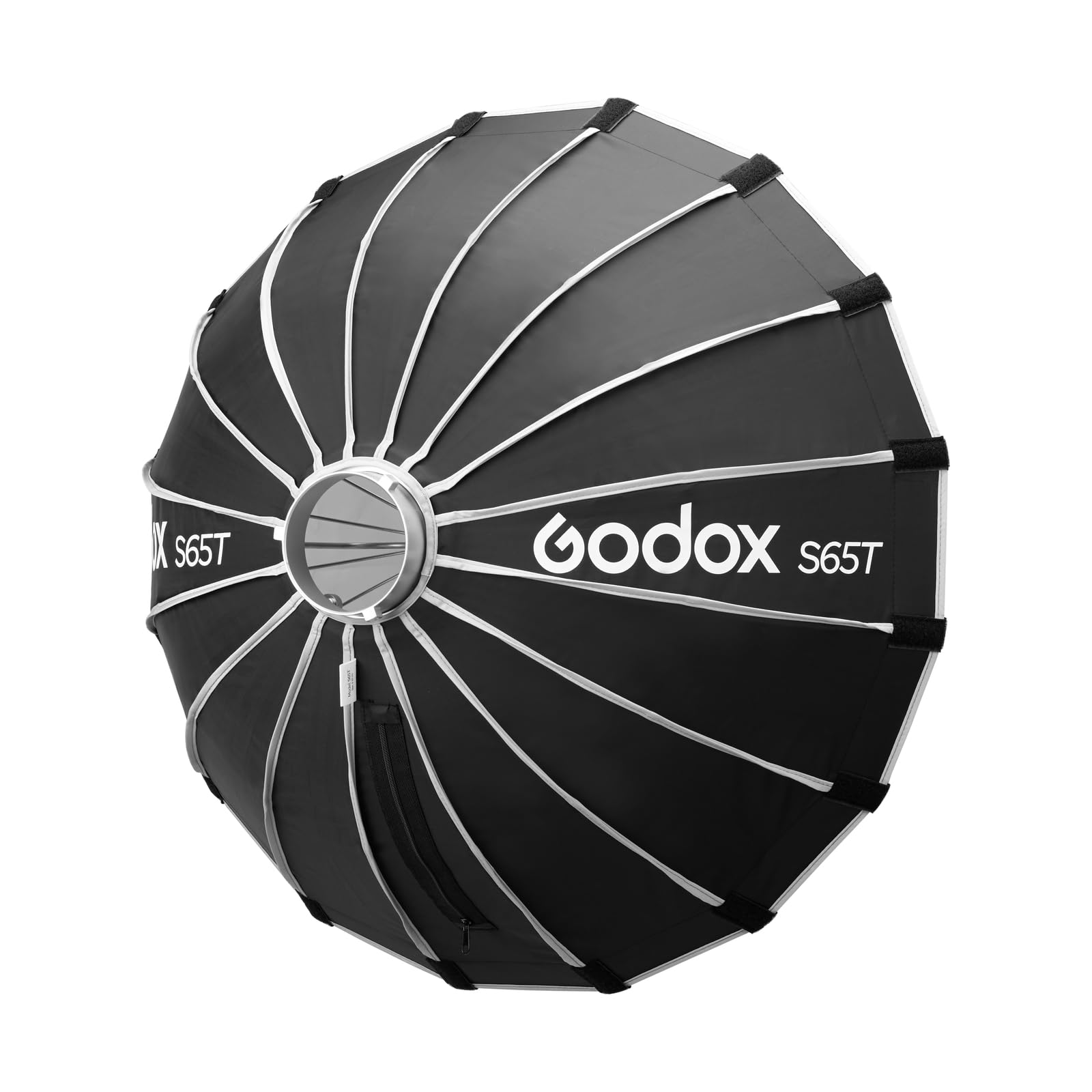 GODOX S65T Ombrello Softbox a Sgancio Rapido con Griglia a Nido d’Ape, 65cm Portatile Riflettore Soft Box Bowens per Studio Photography Speedlite Flash