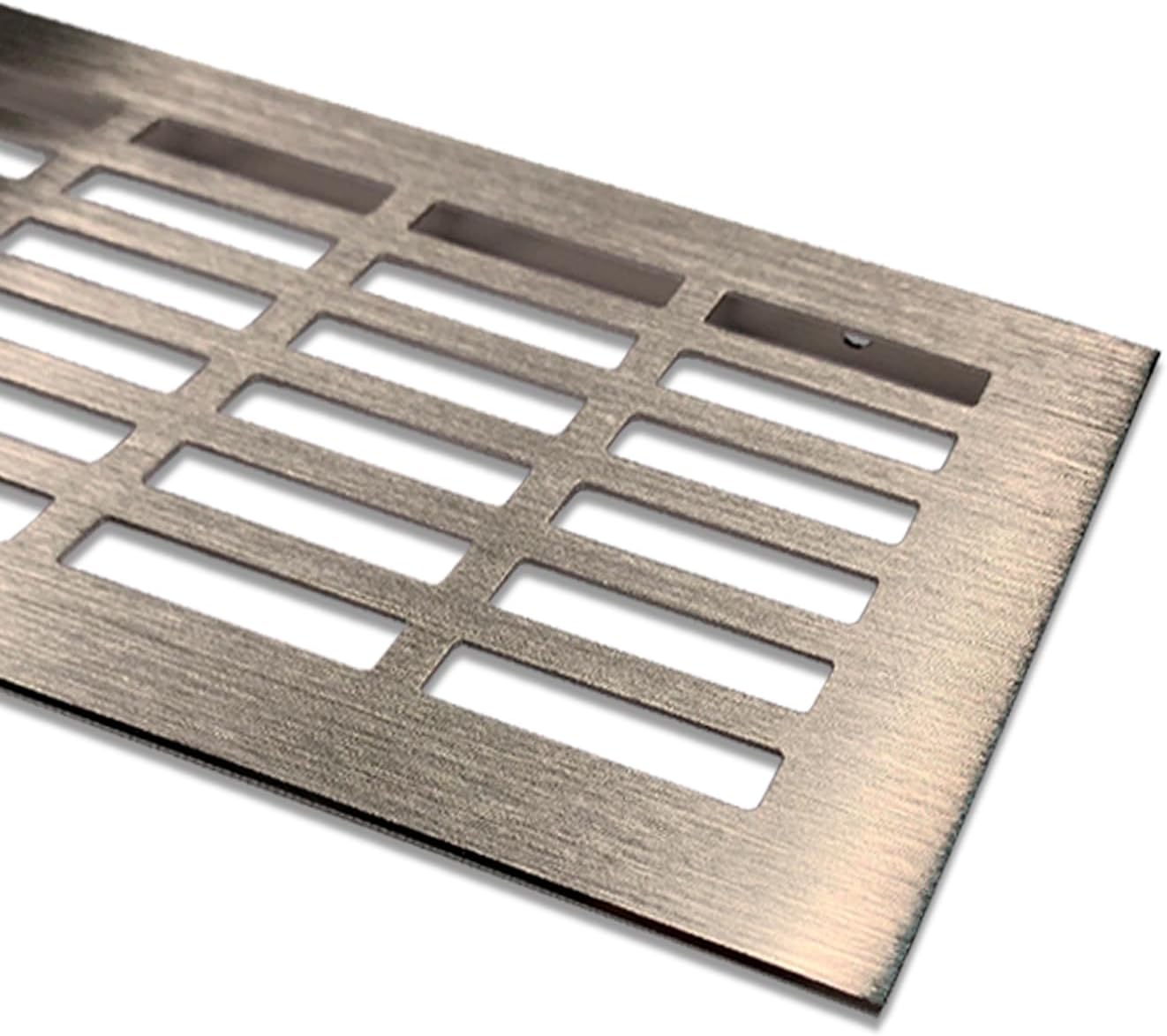 Aluminium Lüftungsgitter 80mm Breit In 6 Längen Belüftungsgitter - Foto 7