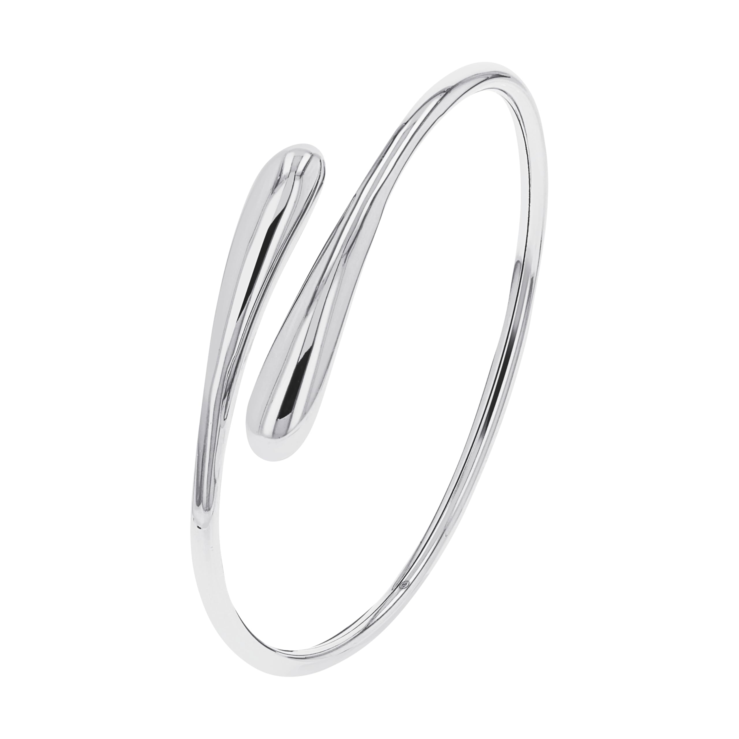 Tom Tailor Armreif für Damen, Edelstahl, 60 mm, silber, Geschenkidee, Armschmuck, Damenschmuck, 2100544