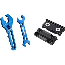 AN Wrench Set Blue bundled with Nylon Vise Jaw Pad
