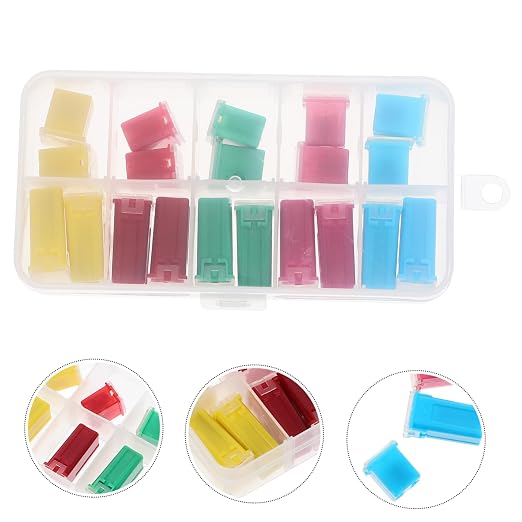 Kit de 20 fusibles micro para automóvil VALICLUD: protección de circuitos versátil y fácil instalación para autos, camiones y SUV miniatura 9