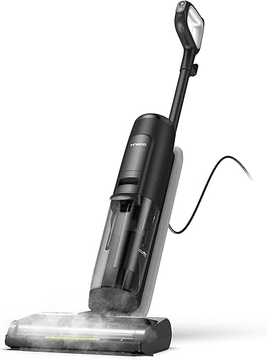 Tineco iFLOOR 5 Steam Wet Dry Vacuum All-in-one, Steam Mop Hardwood Floor Cleaner Great for Sticky Messes, 248℉ High-Temp Steam, Self-Cleaning with...