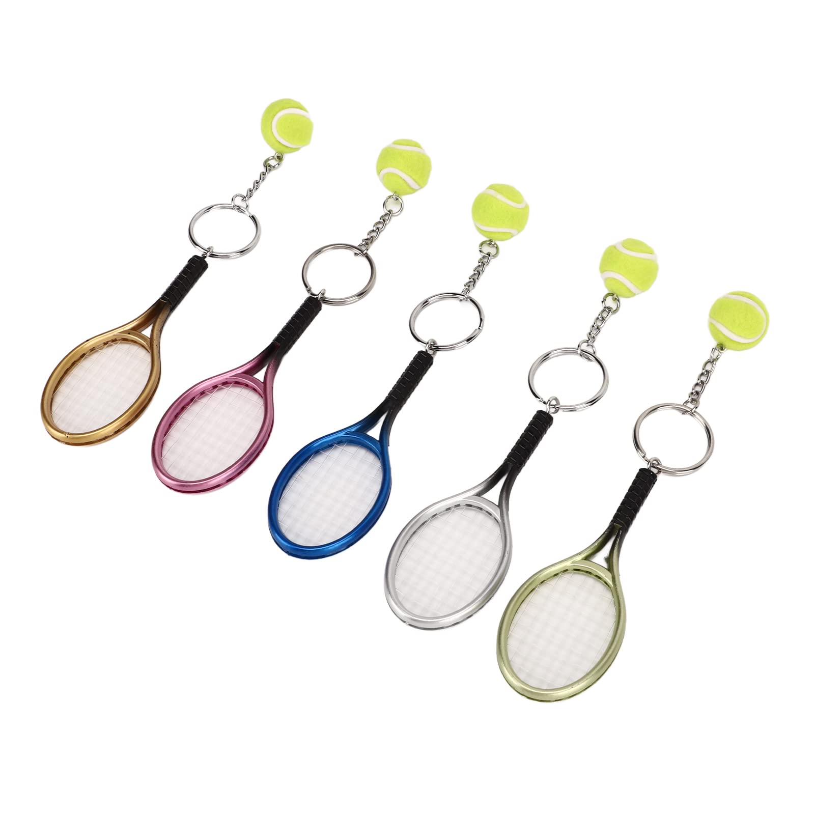 Ciondolo a forma di racchetta da tennis, ciondolo a forma di racchetta da tennis in miniatura, gioielli per appassionati di tennis, collana Mala yoga fai da te per amanti dello sport e