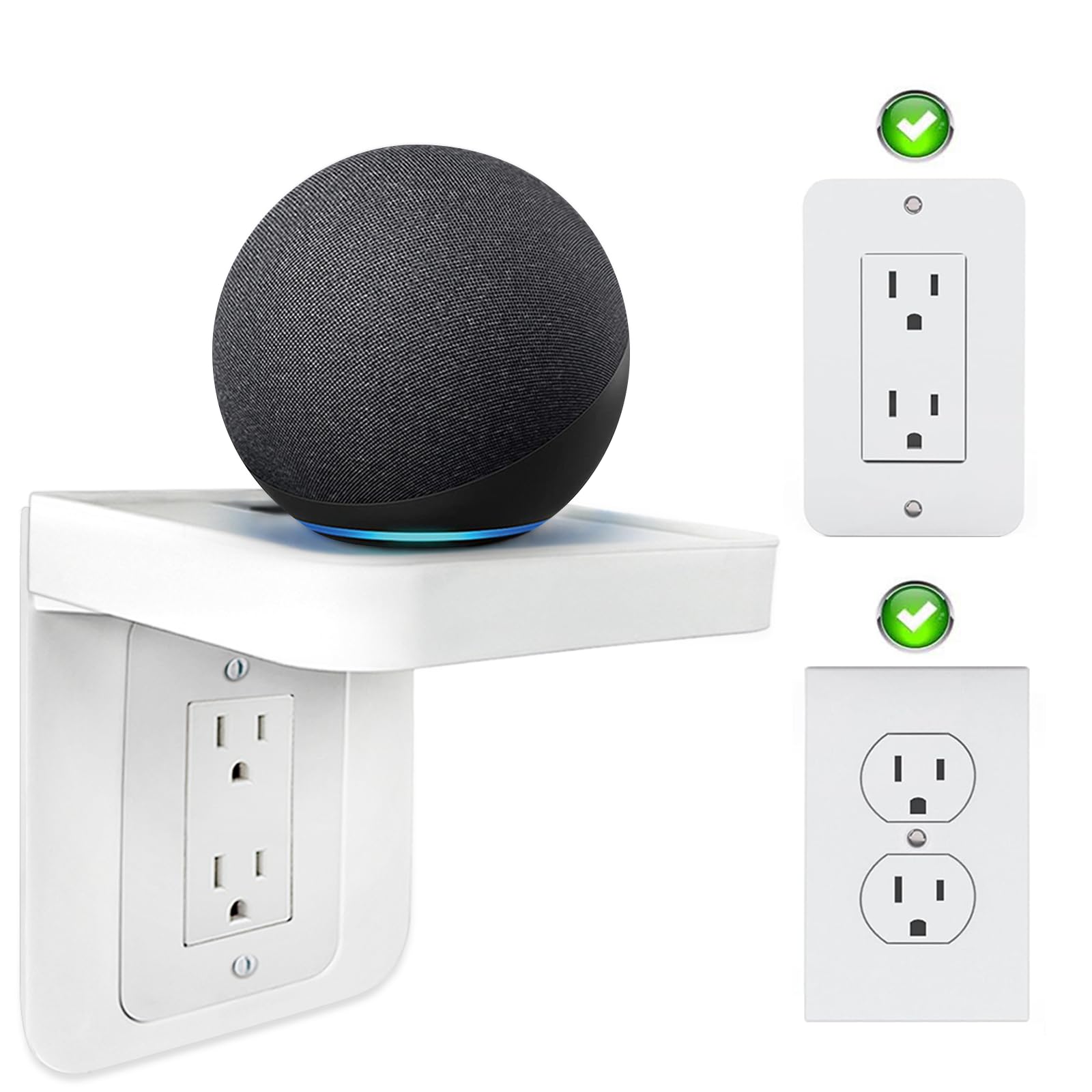 Cord Management Clips for Bathroom Shelf product research image