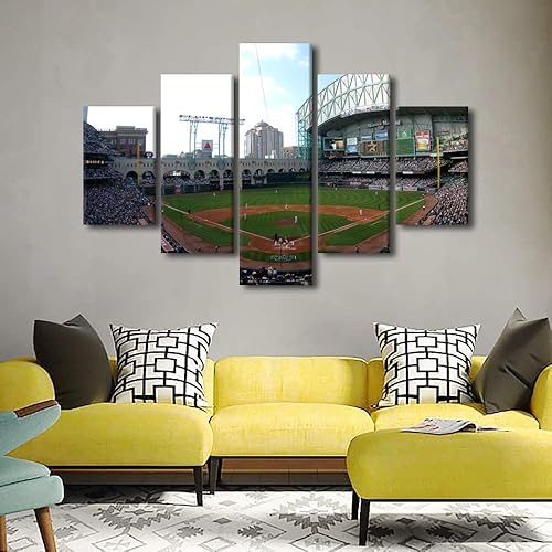 Miniatura 115 de Decoración de pared, lienzo para estadio deportivo de Estados Unidos, arte de pared moderno Fenway Park en Boston, arte de pared para oficina, sala