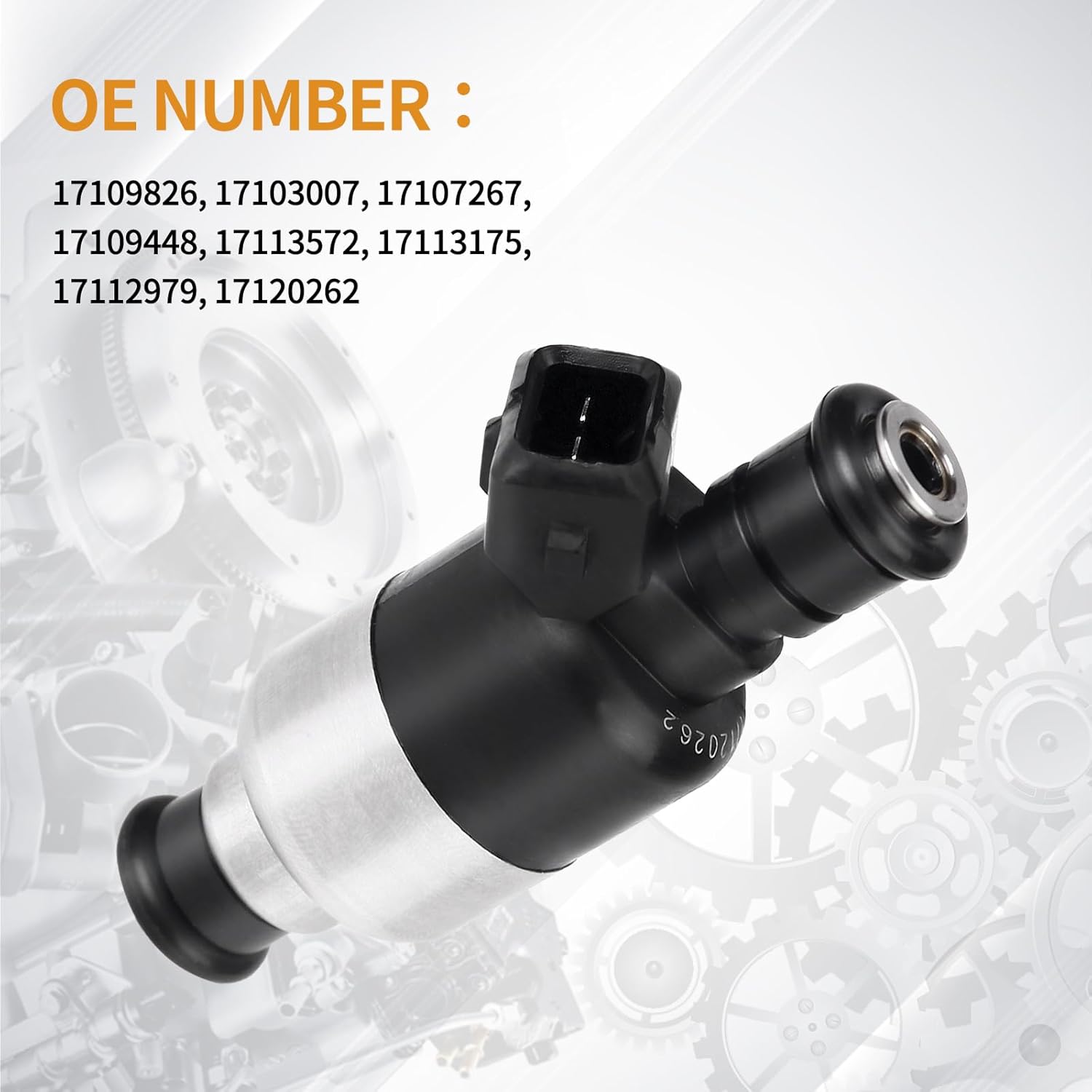 6PCS Fuel Injectors 6 Holes Compatible with Buick Century Regal, for Chevy Malibu Monte Carlo, for Oldsmobile Achieva, for Pontiac Firebird Grand 93-99 V6 3.1L 3.4L Replace#17109826 17103007