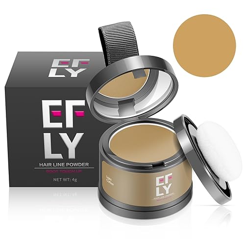 Miniatura 9 de Raíz de retoque de cabello gris, sombra en polvo para cubrir la raíz de la línea del cabello en polvo para adelgazar el cabello, mujeres y hombres,