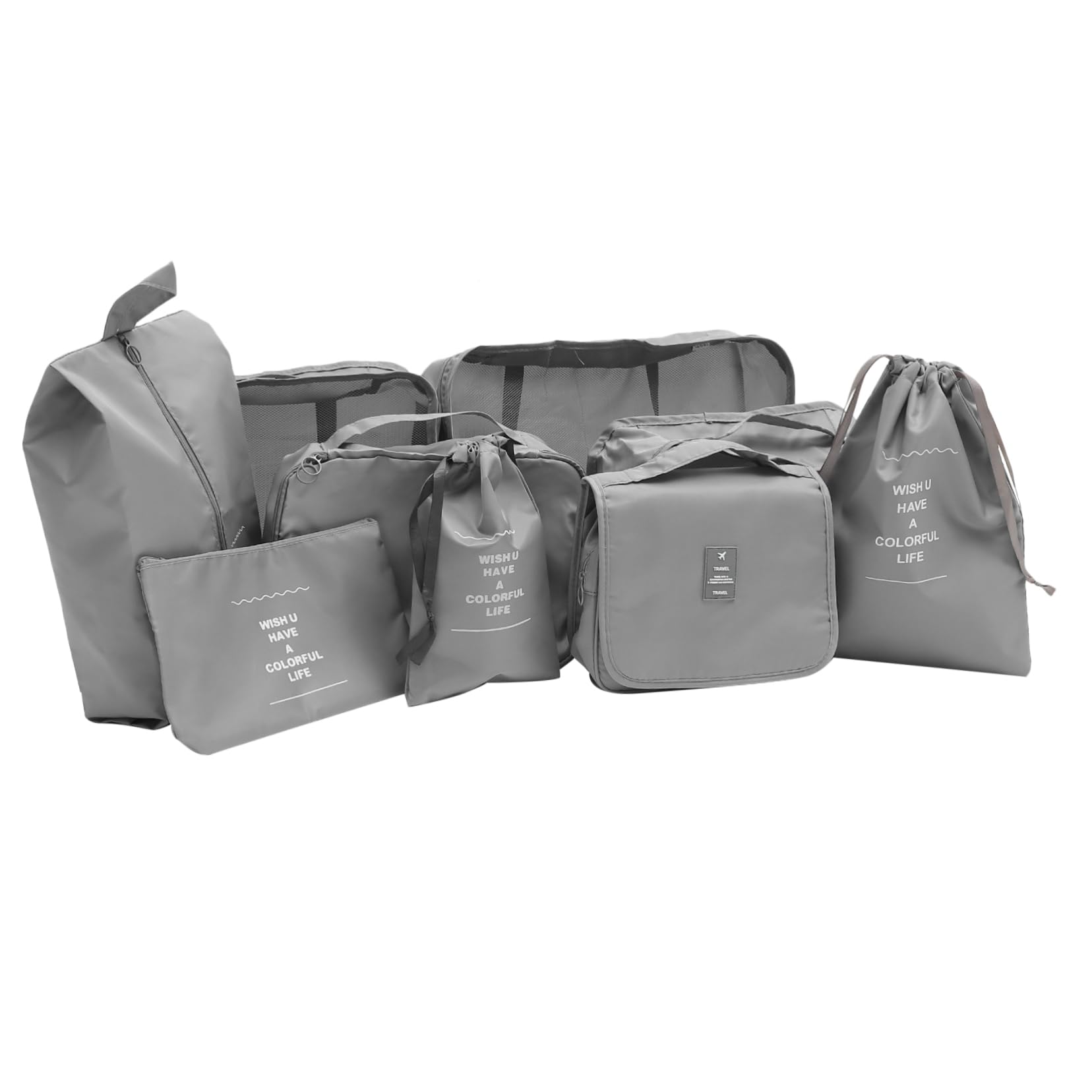 Schuhtaschen für Reisen Packwürfel für Koffer Reiseaccessoires Gepäck-Organizer Leicht und Robust für Anzüge und Kleidung Geeignet für Geschäftsreisen und Urlaub