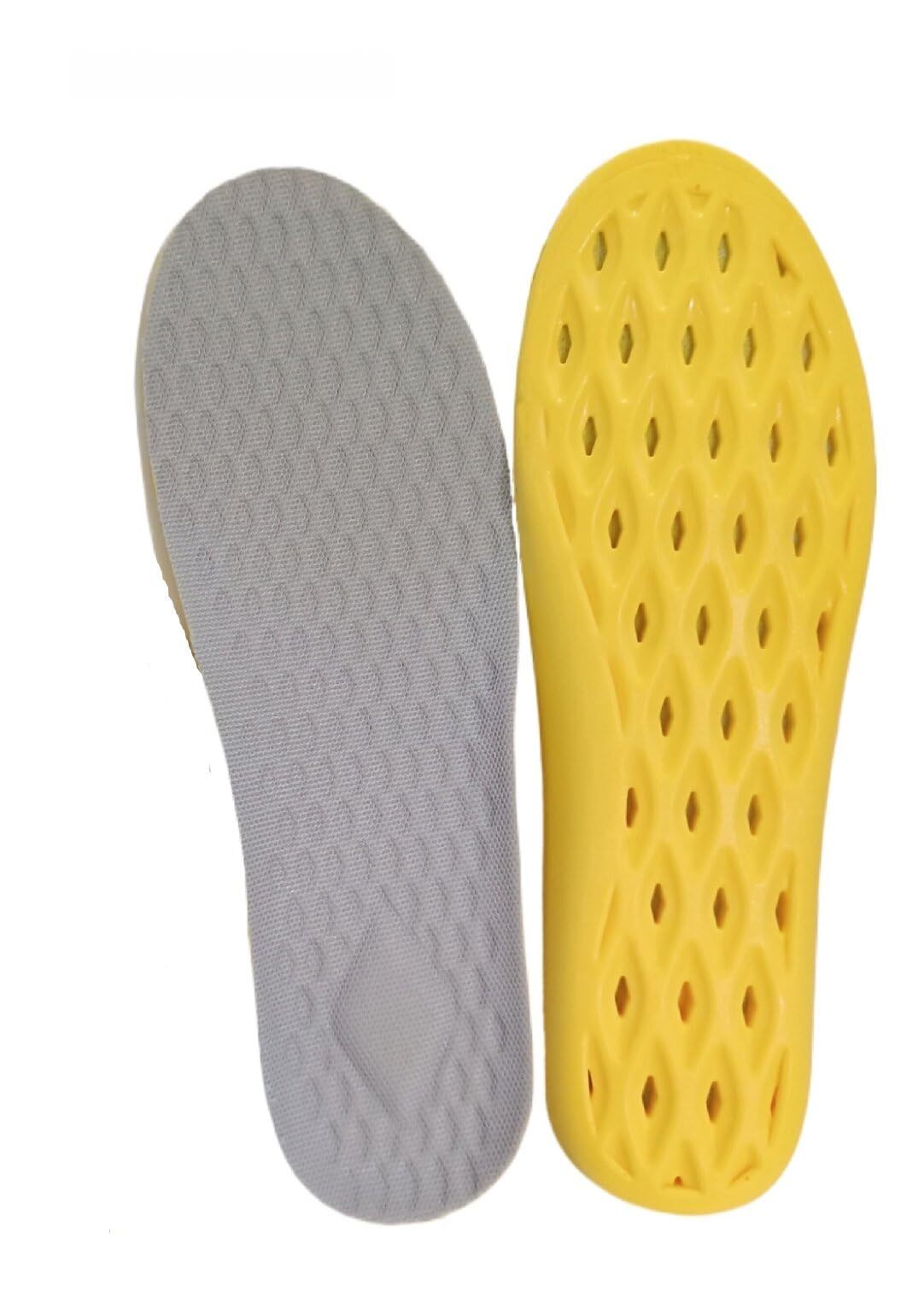 Work Shoe Insoles,Ultra Soft and Elastic Feet Cushions,Sports Shoe Inserts,Breathable Inner Soles for Running Shoes (L (26cm,10.2"))
