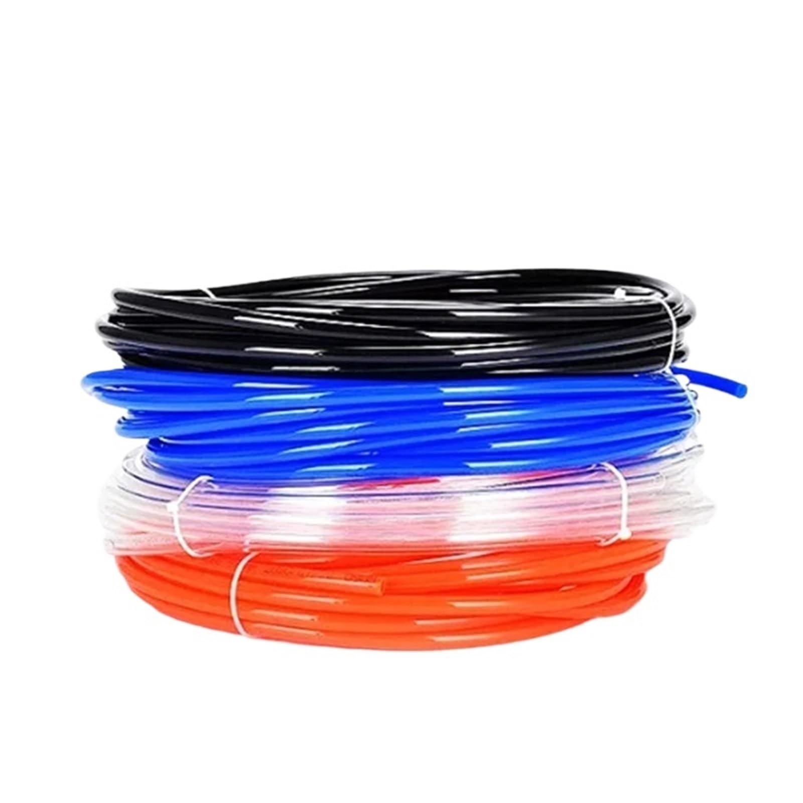Manguera de aire neumática PU negro transparente rojo azul tubo de tubo de aire(10M Blue,Pu16x12)
