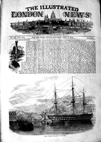 1847 VIEILLE IMPRESSION DU BATEAU H.M.S CANOPUS LISBONNE PORTUGAL 1847 VIEILLE IMPRESSION DU BATEAU H.M.S CANOPUS LISBONNE PORTUGAL