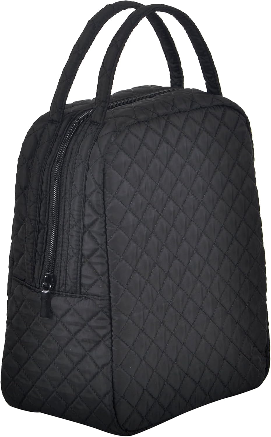 MARINE PEARL Lunch Bag (Large) | Quilted Design, Dual Handles