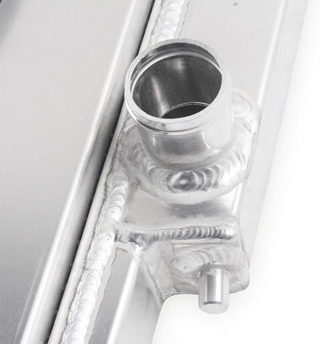 Miniatura 3 de LUXERAD Radiador de aluminio completo con ventilador de cubierta 1992-1999 para BMW E36 M3  Z3 325TD 320 323 328 Radiador de aluminio..